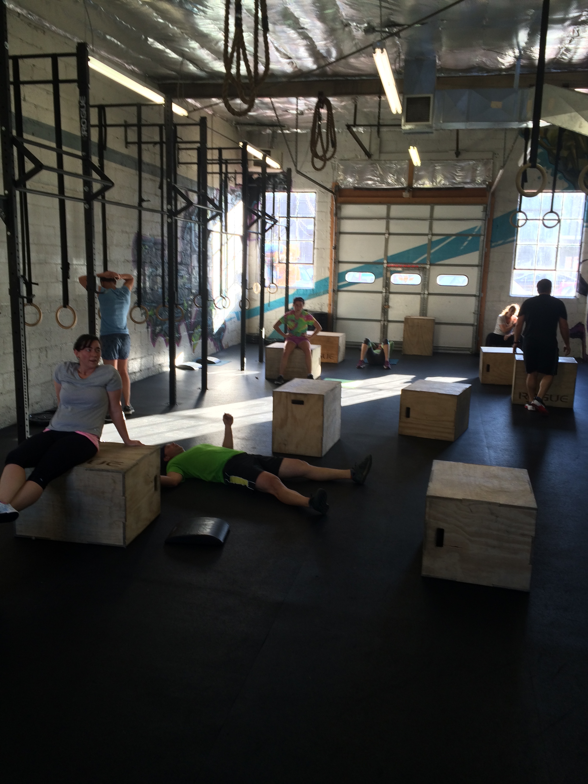 Today's workout was not officially a Milestone Workout. Still, HUGE ups to the 8:30 class who pushed themselves way out of their comfort zone this morning.