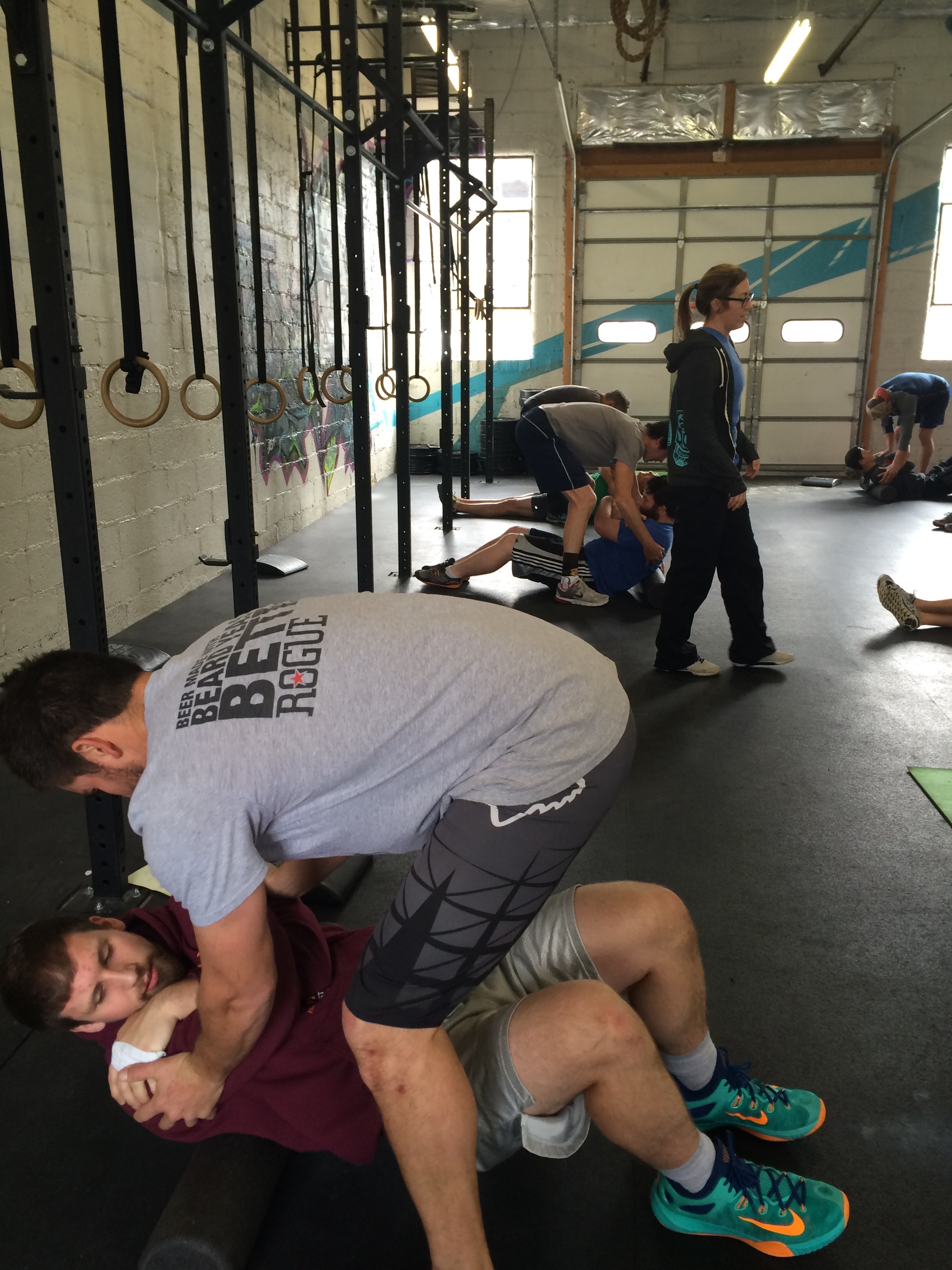 Partner mobility work keeps you honest and doesn't let you skip the sticky spots.