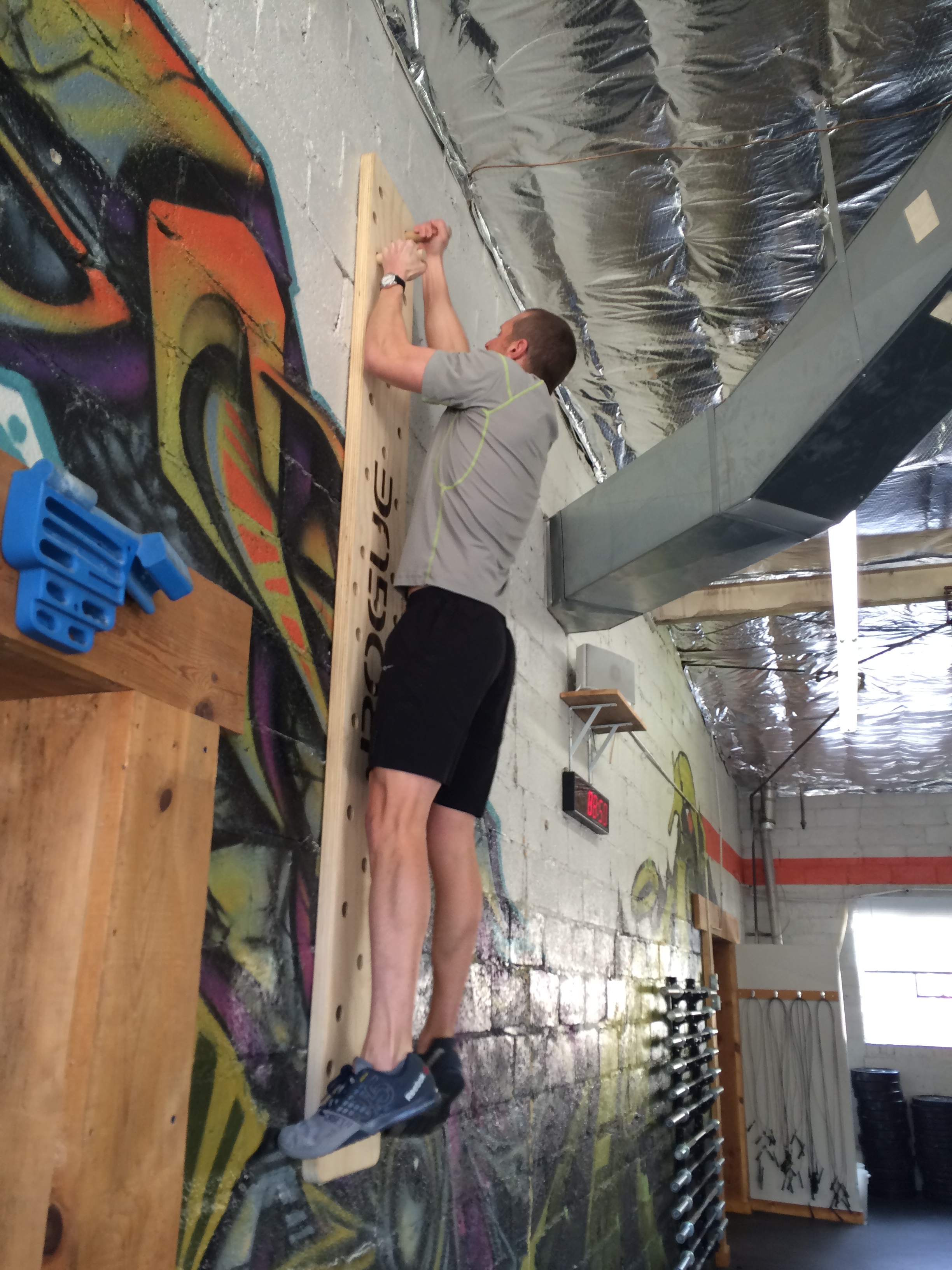 Have you tried our new toy? Thanks Andrew for adding to our toybox...I mean our training tools.