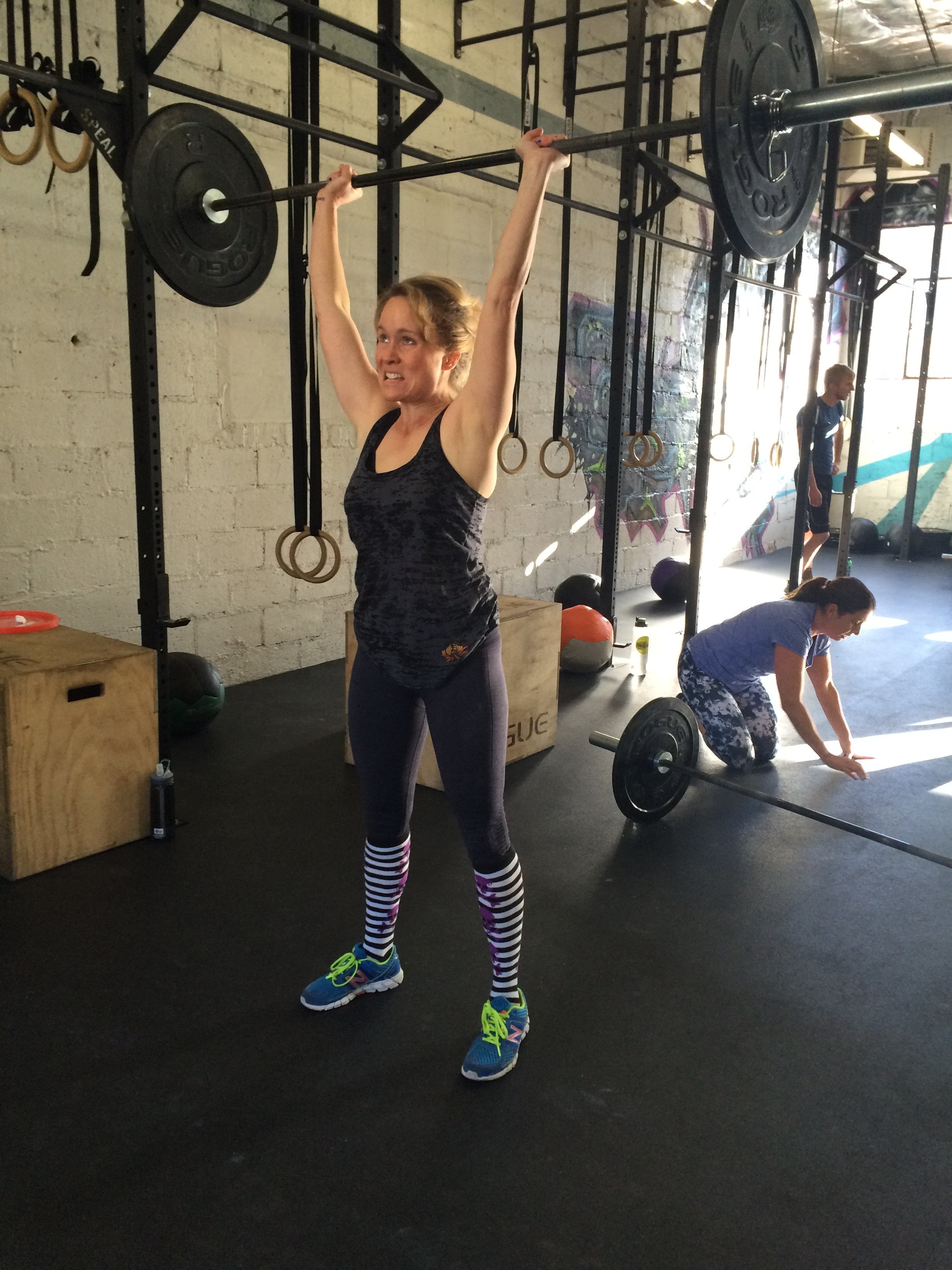 Workout time = Game Face. Any other time, you'll find a smile.