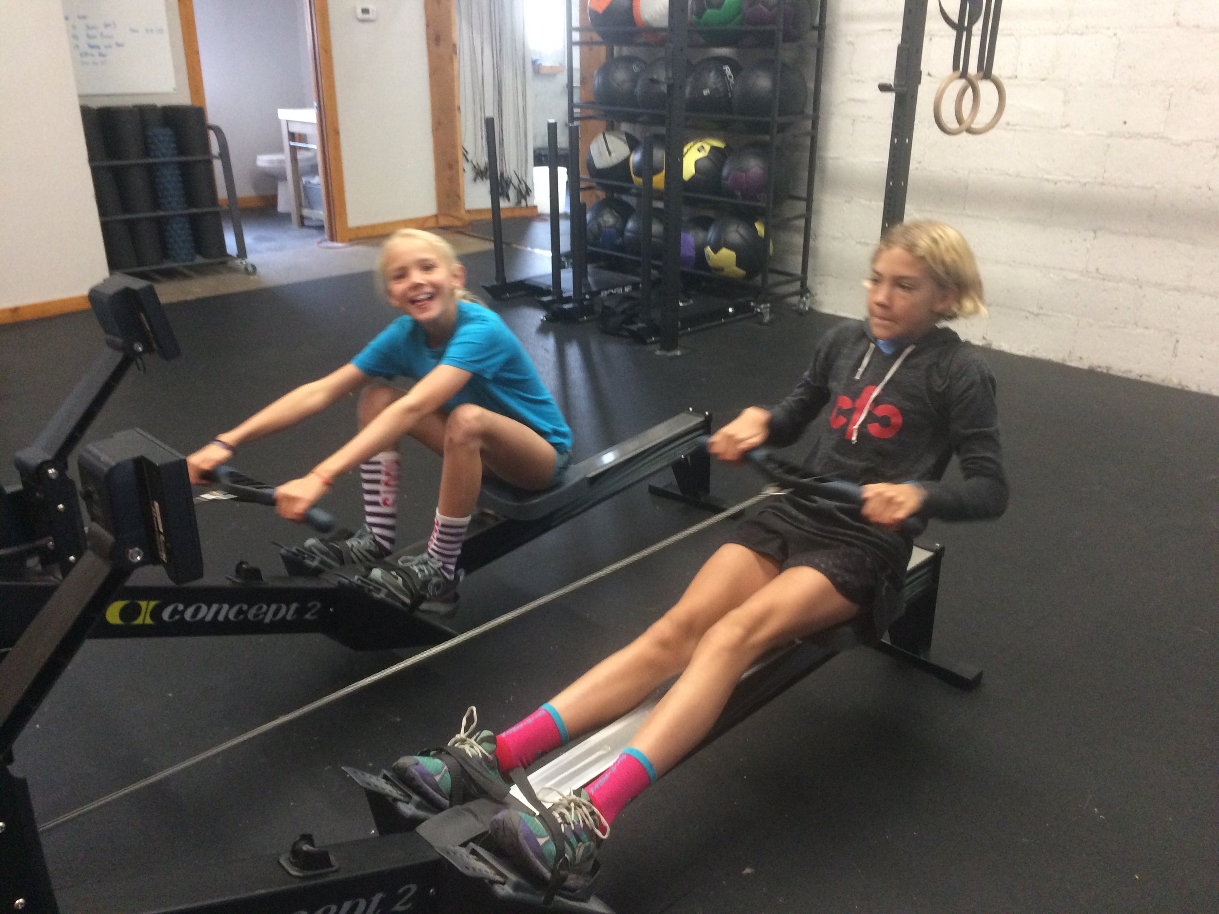 No one...I mean, everyone...loves a good rowing workout.