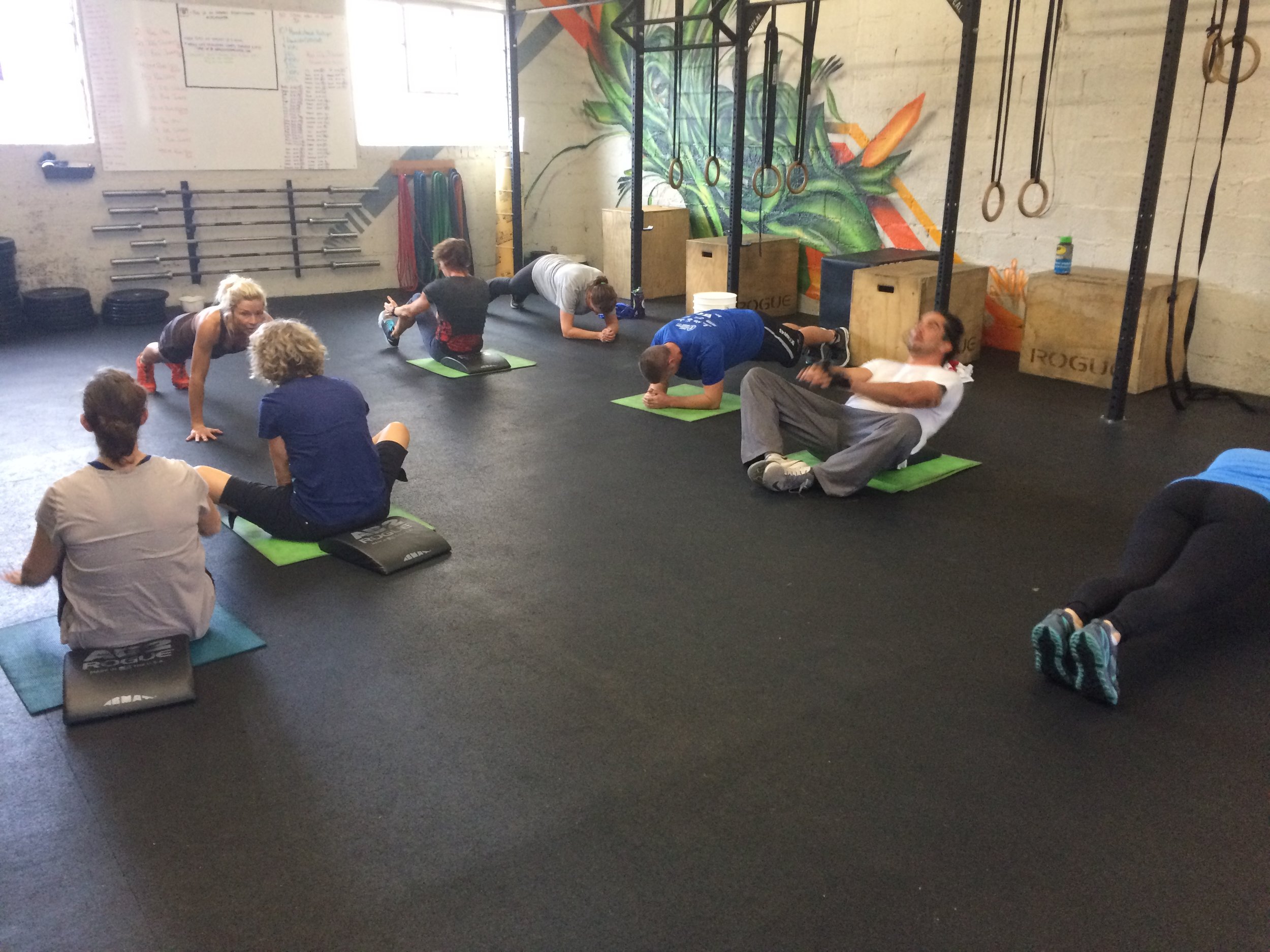 Push ups and planks...oh my!