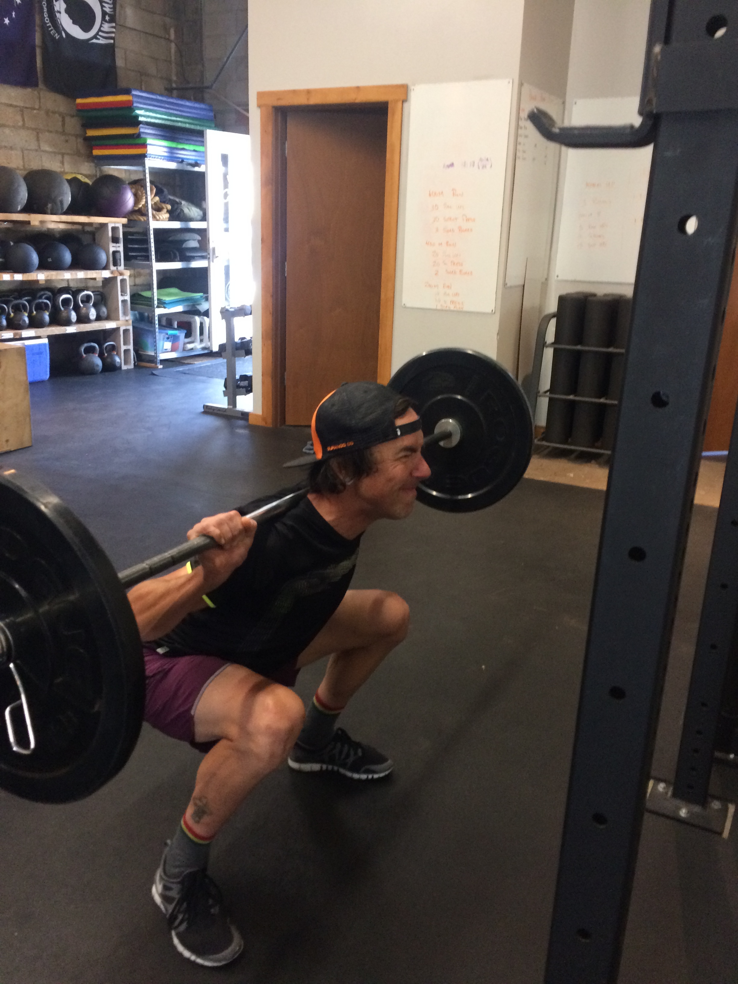 Nick is a pro mountain bike racer who knows that back squats equal better race results.