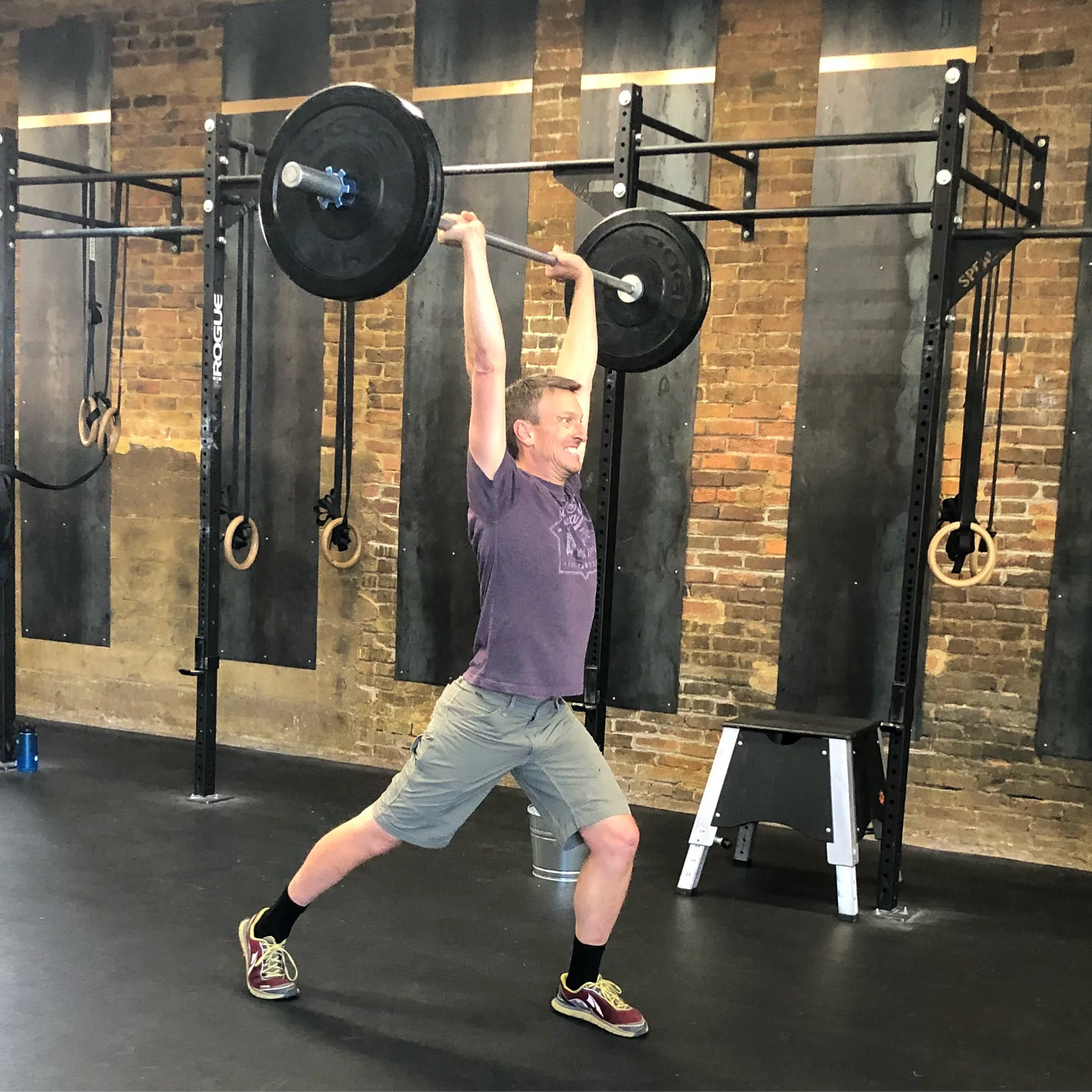 Aaron is an avid mountain biker who joined Catacombs in 2018 to be stronger on his bike. We are glad he did.