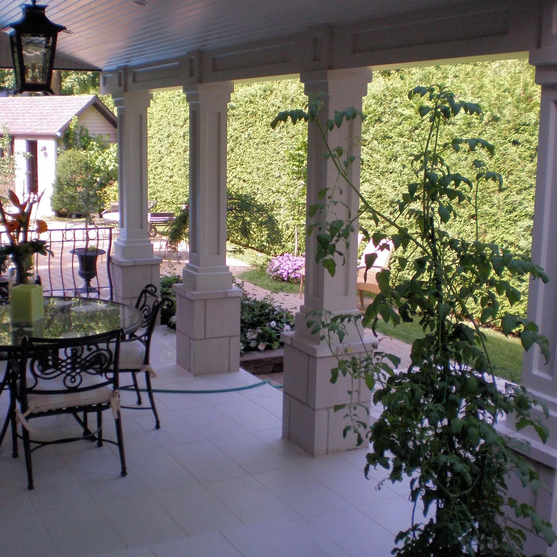 VU DE LA TERRASSE  -  VIEW OF TERRACE