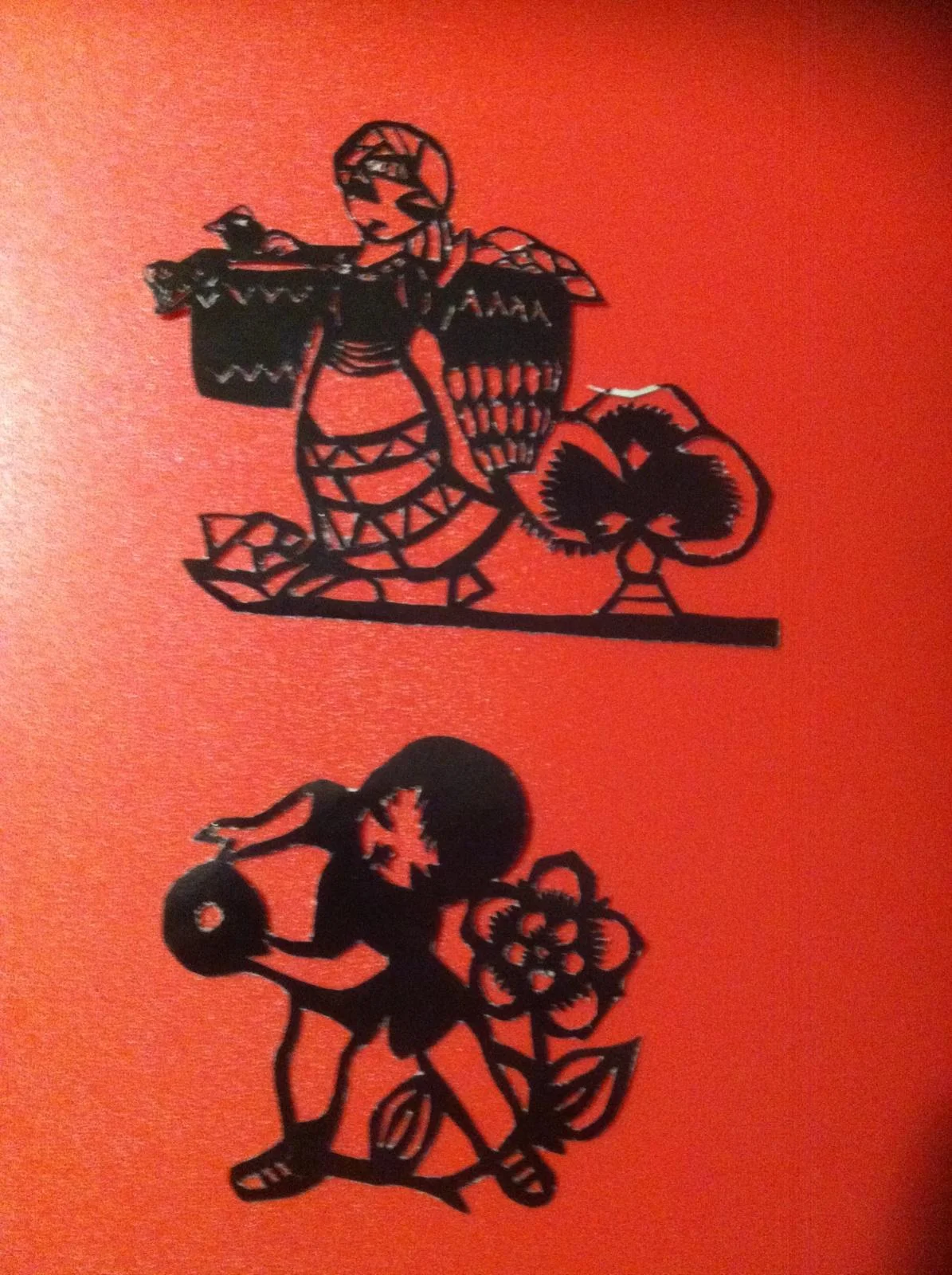 Paper Cuts by my mother and/or her middle sister