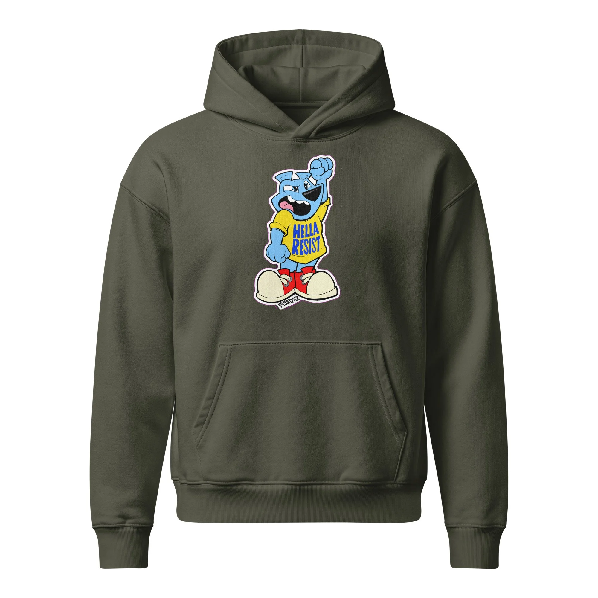 unisex-relaxed-mid-weight-chaser-hooded-sweatshirt-khaki-green-front-6ada867cc6609.jpg