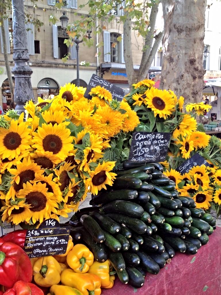 Market Day in Aix en Provence, September 2014.