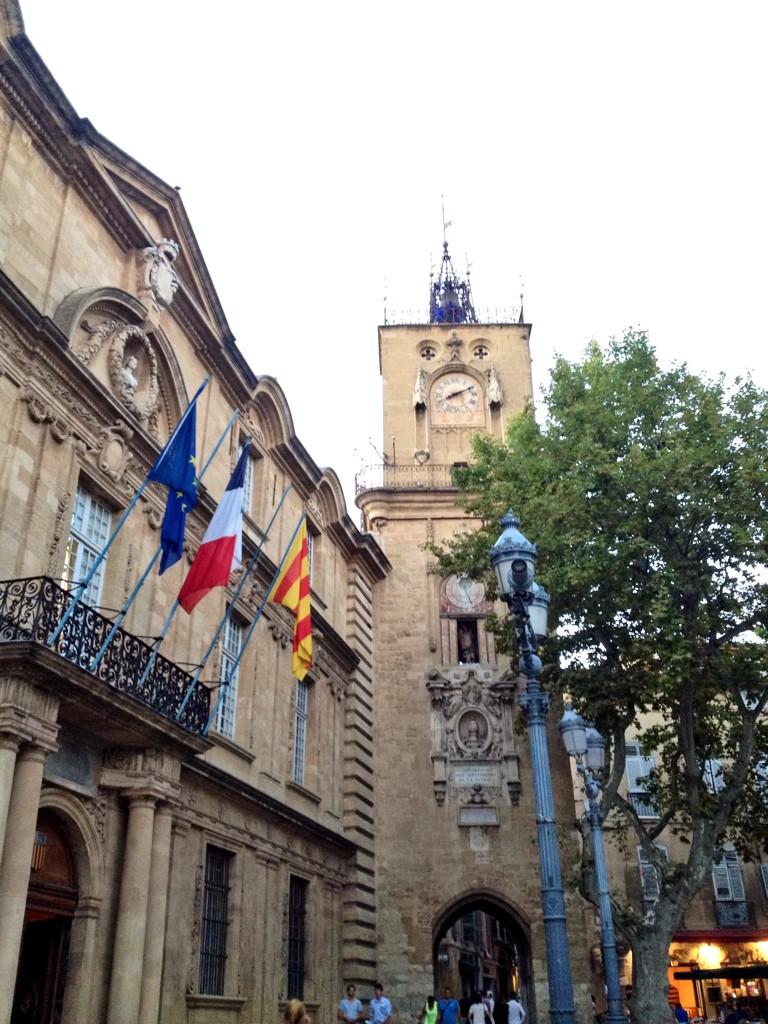 Evening in Aix en Provence, September 2014.