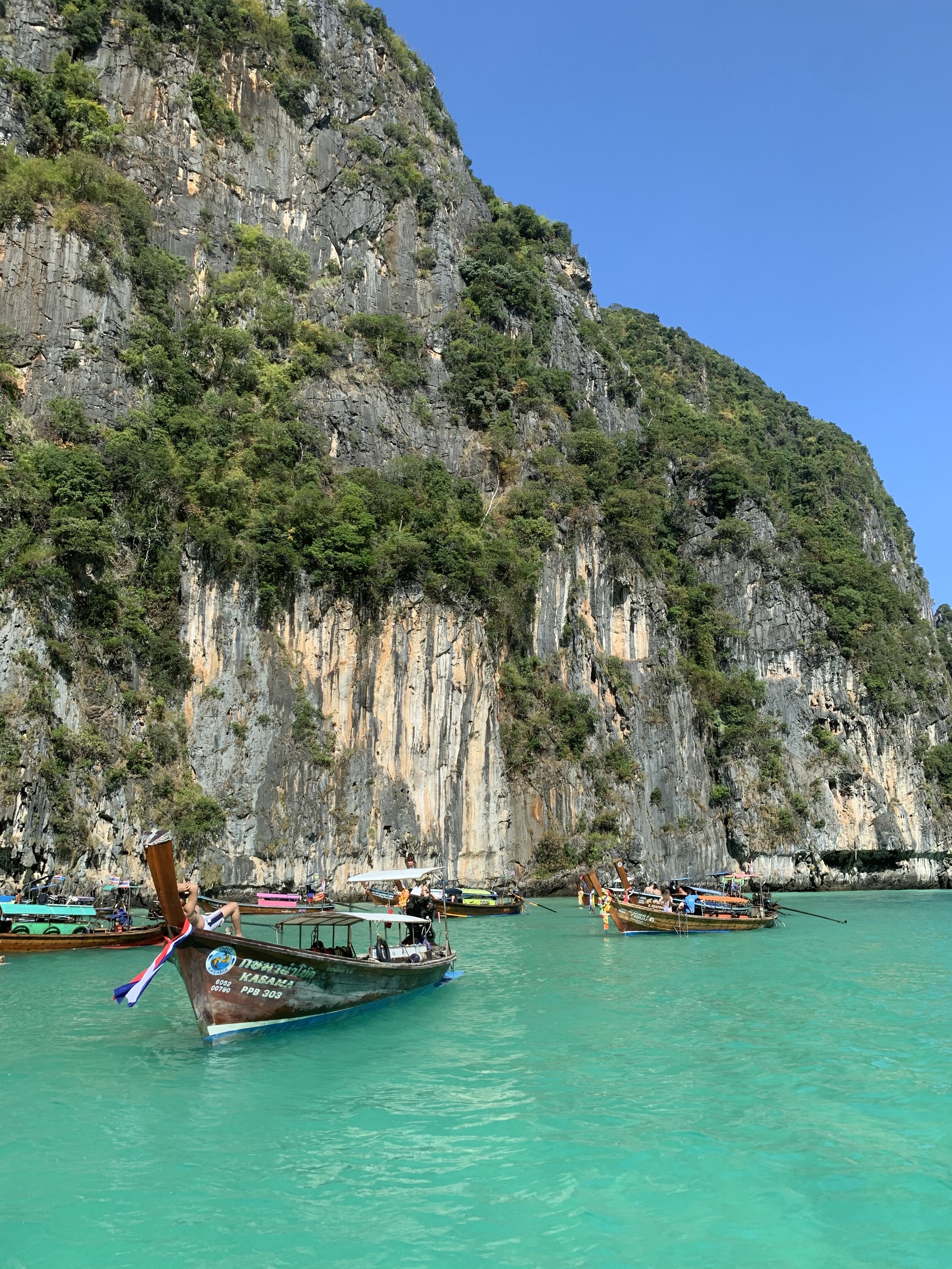 Krabi and Phi Phi Islands, Thailand. December 2019.
