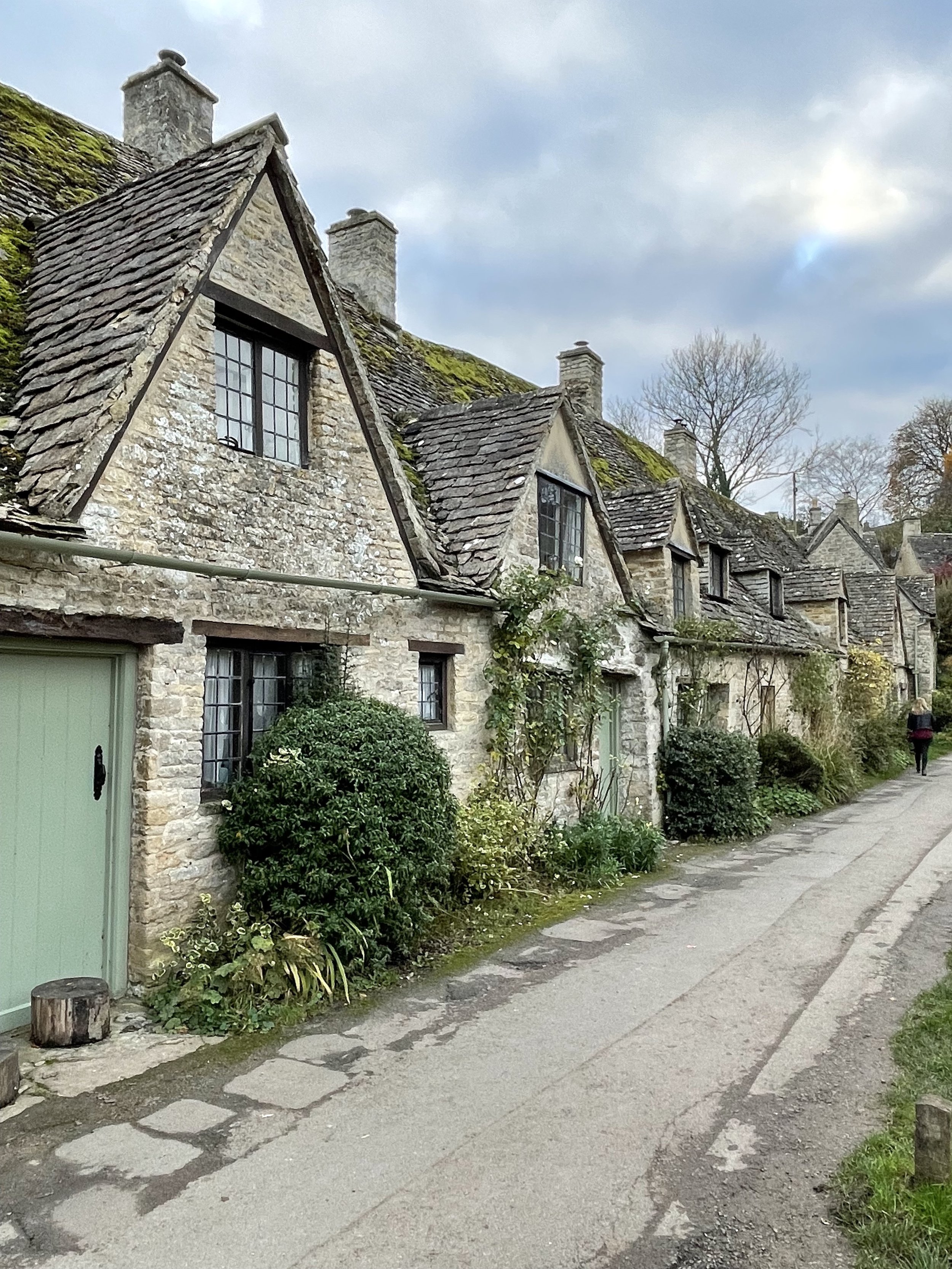 Arlington Row in Bibury, England. November 2021.