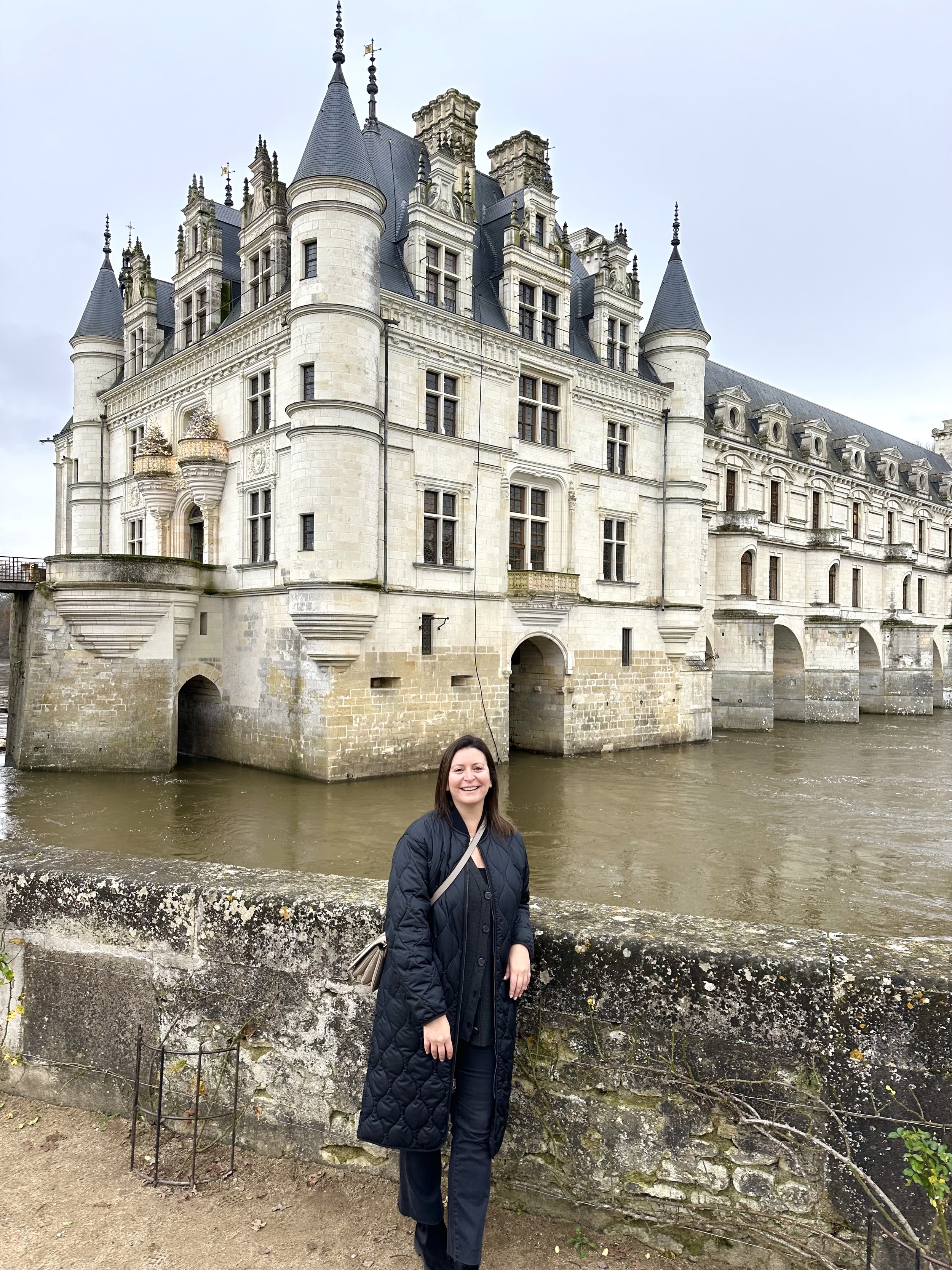 Visit to Château de Chenonceau, December 2023.