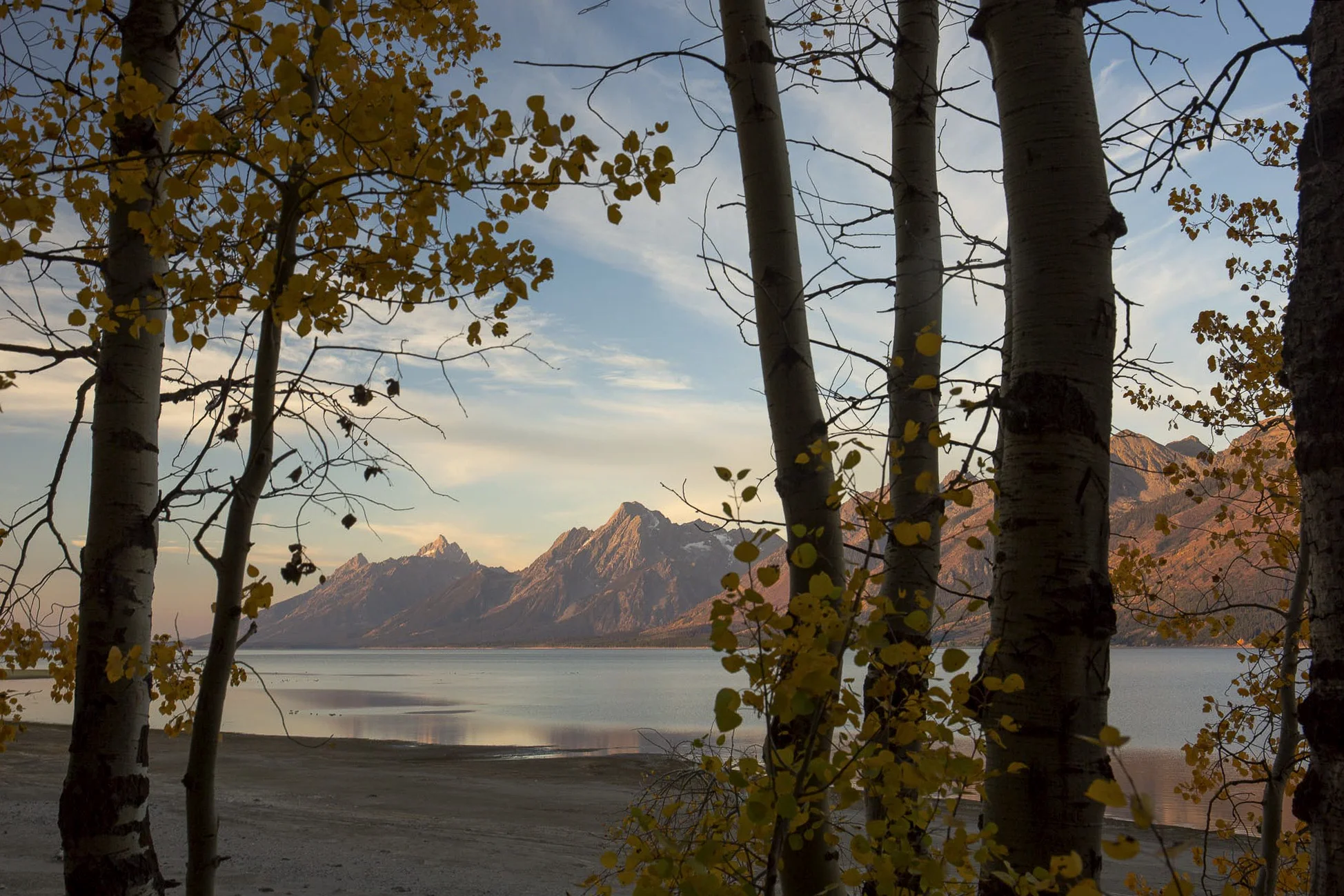 Dawn over Jackson Lake
