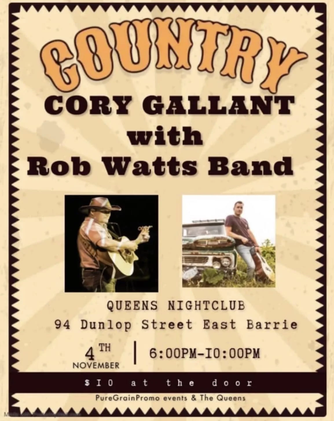 Cory Gallant &amp; the Red Dirt Posse - Featuring Rob Watts