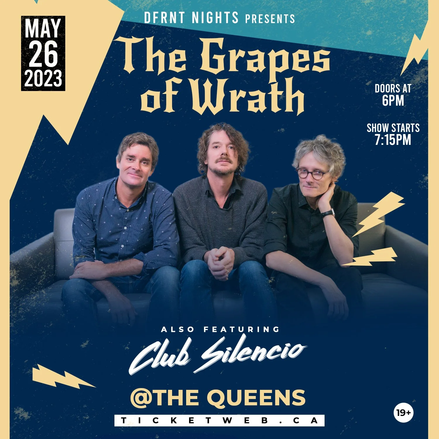 The Grapes of Wrath - LIVE at the Queen's Nightclub