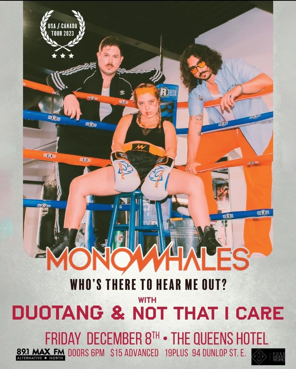 Monowhales with Duotang &amp; Not That I Care