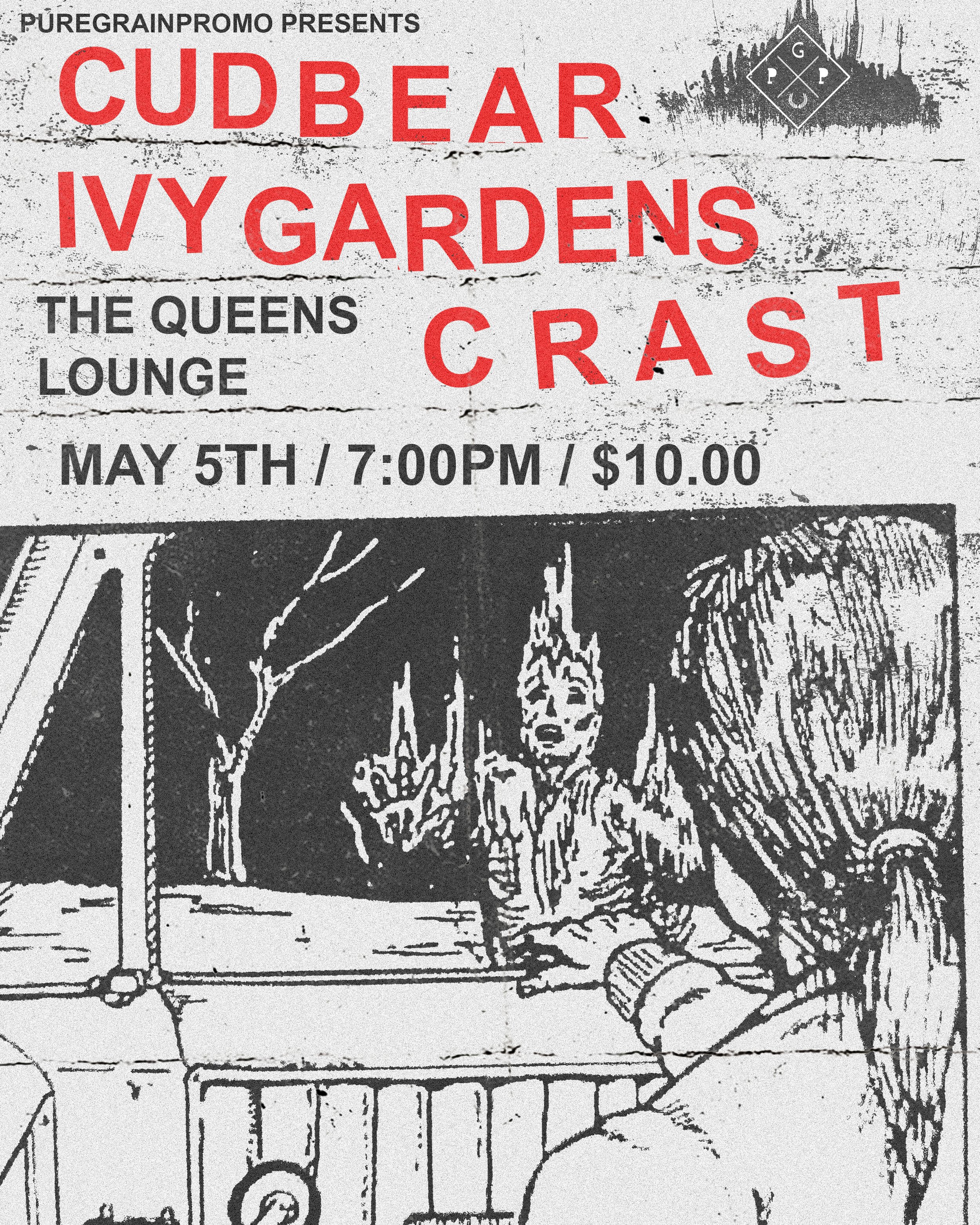 Cudbear with Ivy Gardens &amp; Crast