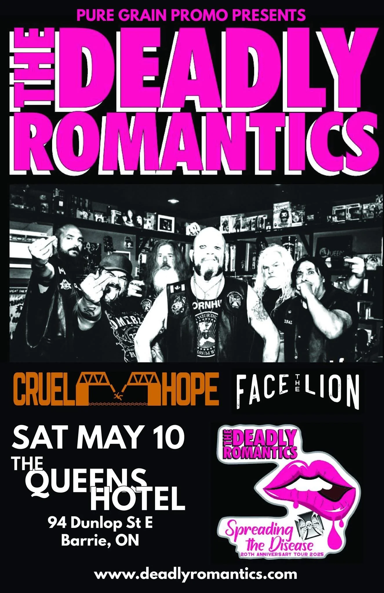 Deadly Romantics' 20th Anniversary Tour
