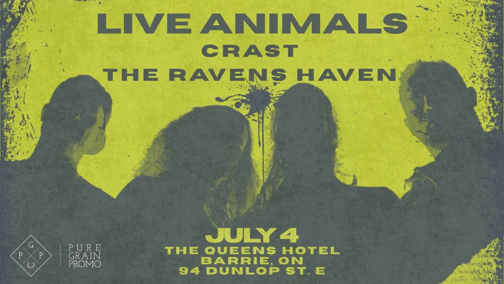 Live Animals with Crast &amp; The Ravens Haven