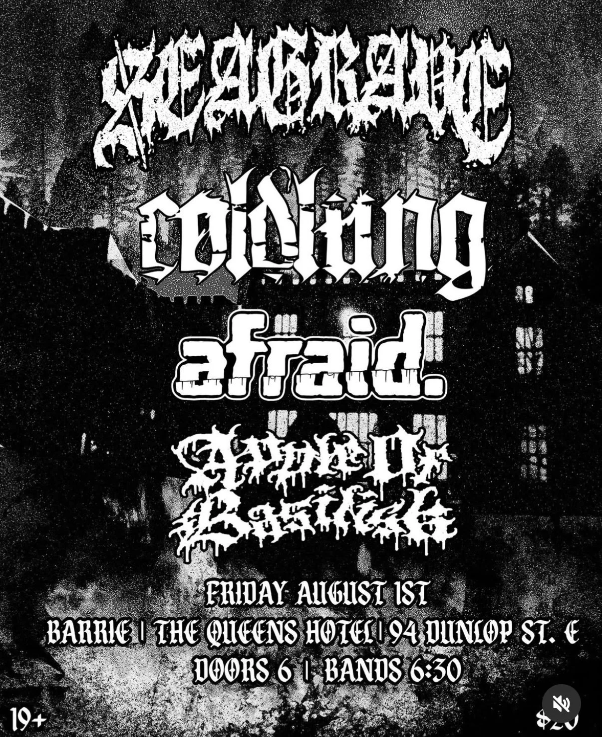 Seagrave, COLDLUNG, afraid., &amp; Apple of Basilisk