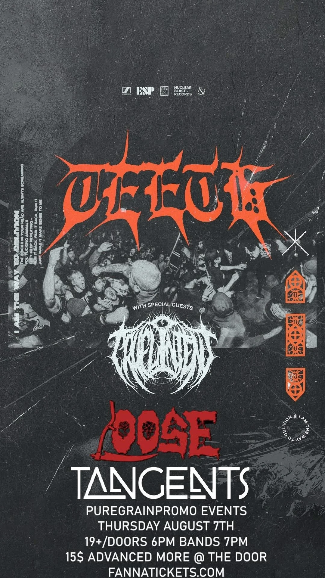 Teeth, Cruleintent, &amp; Tangents