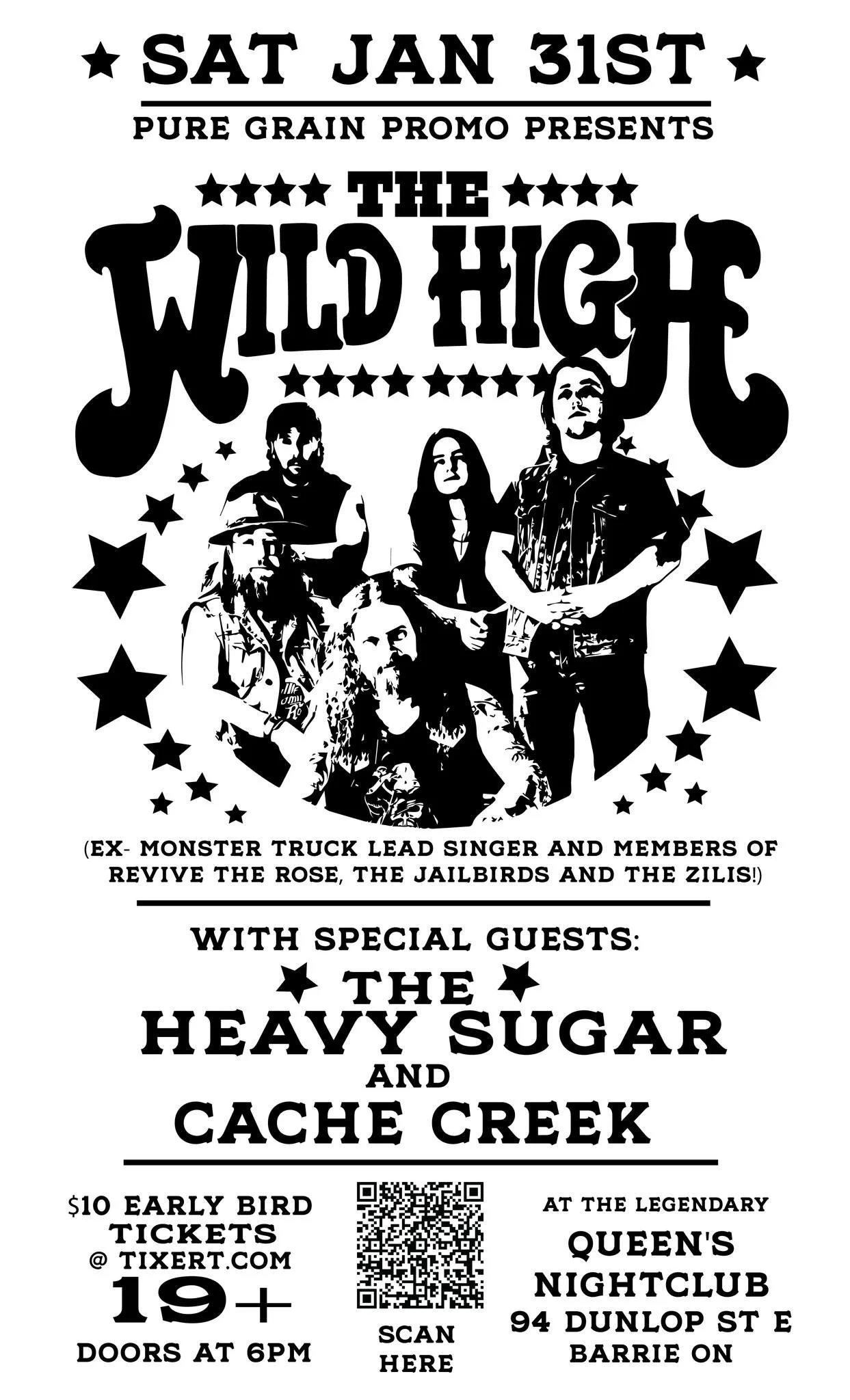 The Wild High with The Heavy Sugar & Cache Creek