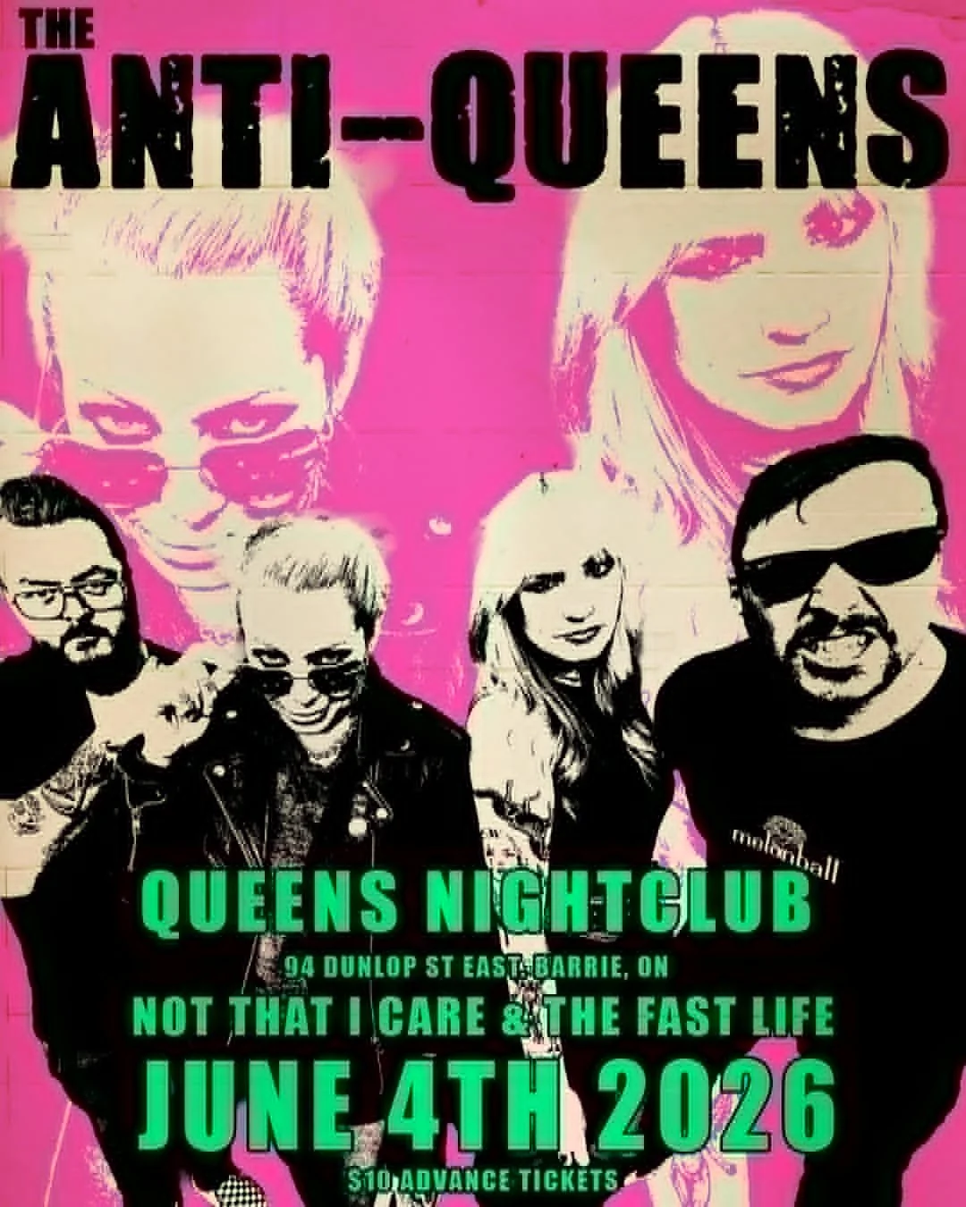 The Anti Queens with Not That I Care &amp; The Fast Life