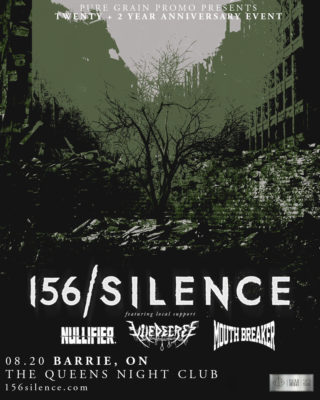PUREGRAINPROMO 20+2 YEAR ANNIVERSARY SHOW