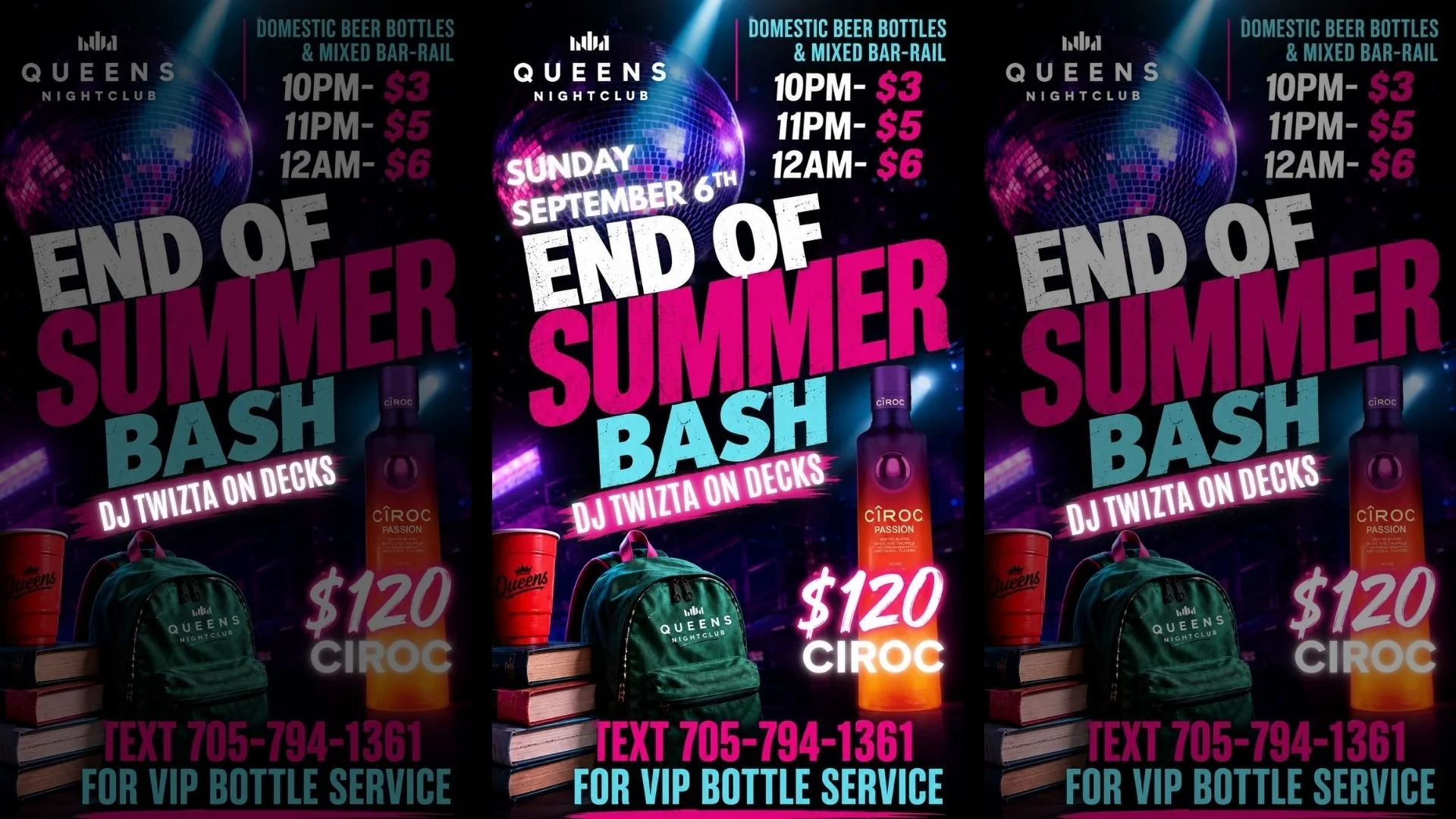 SUNDAY END OF SUMMBER BASH