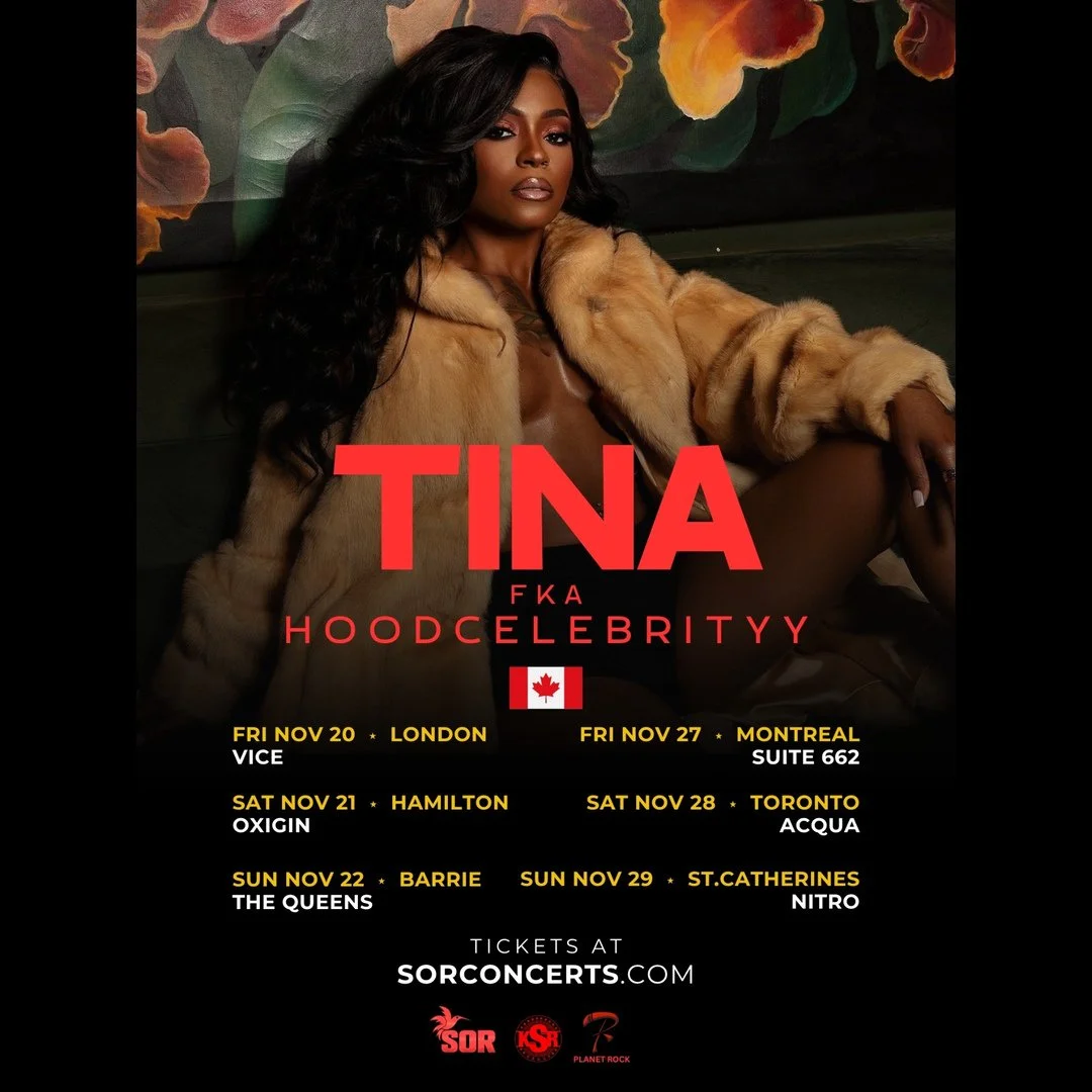 TINA (HOODCELEBRITTY) LIVE IN CONCERT!
