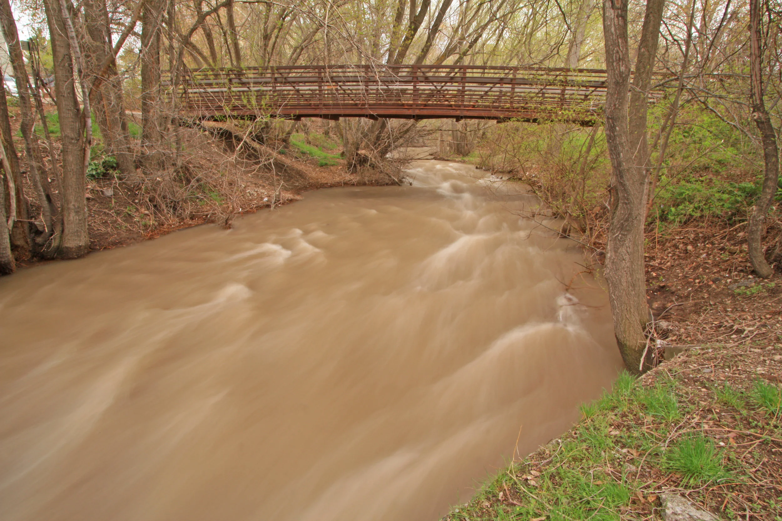 Hidden Hollow in high flow.