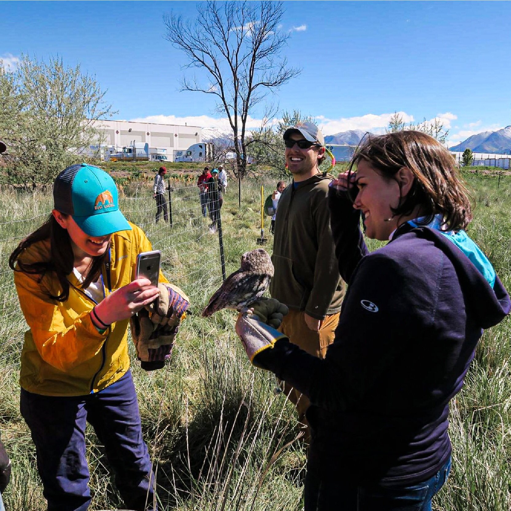 Volunteers+Look+at+Owl+at+TreeUtah+Hawkwatch+Mark+Miller+Subaru+Seven+Canyons+Trust+Tree+Planting+at+Mill+Creek+Confluence+in+South+Salt+Lake.jpg