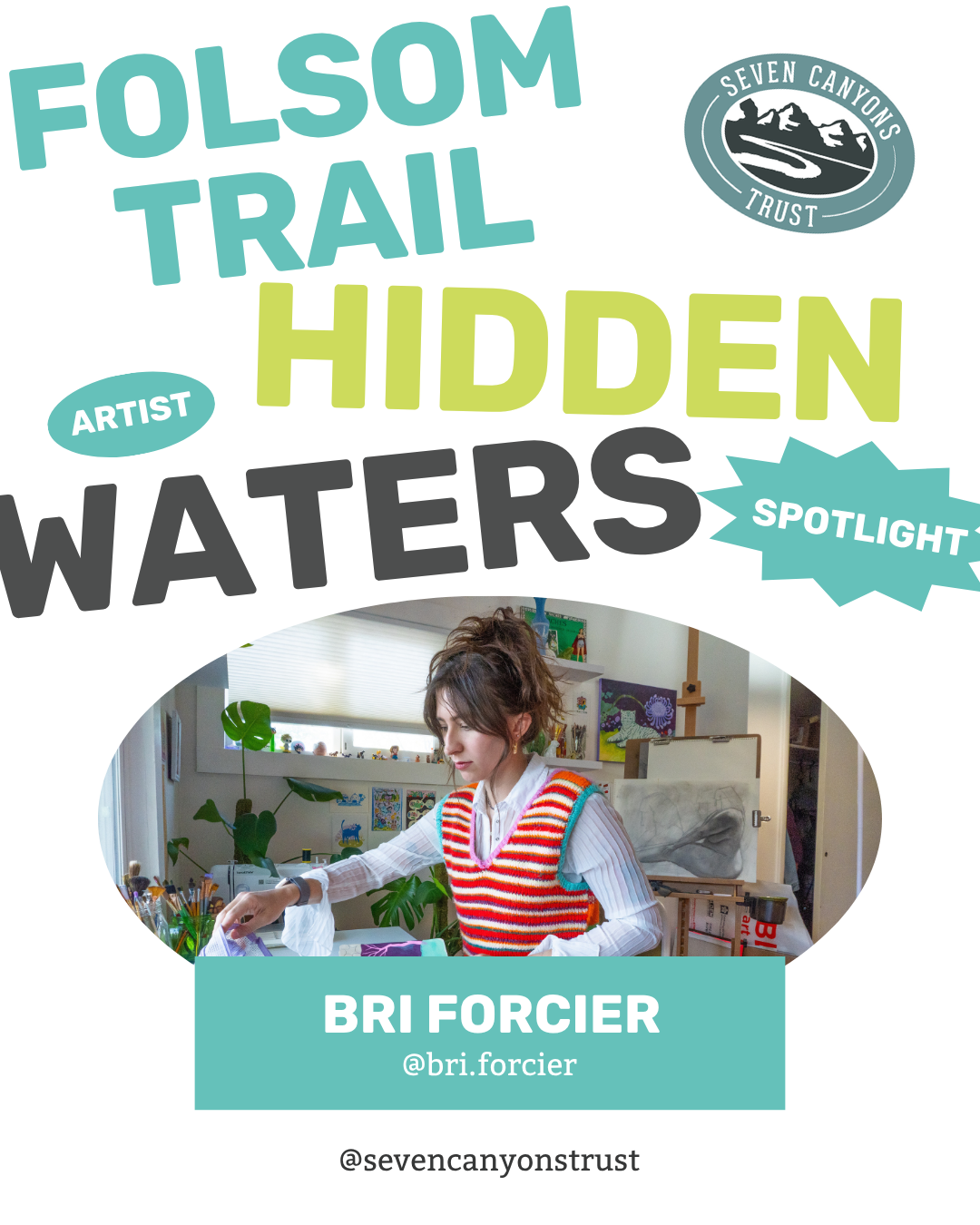  Bri Forcier is a painter, illustrator, and tattoo artist based right here in Salt Lake City. Drawing inspiration from flora and fauna across North America and Asia, Bri's work brings peaceful, whimsical energy and vibrant color to everything she cre