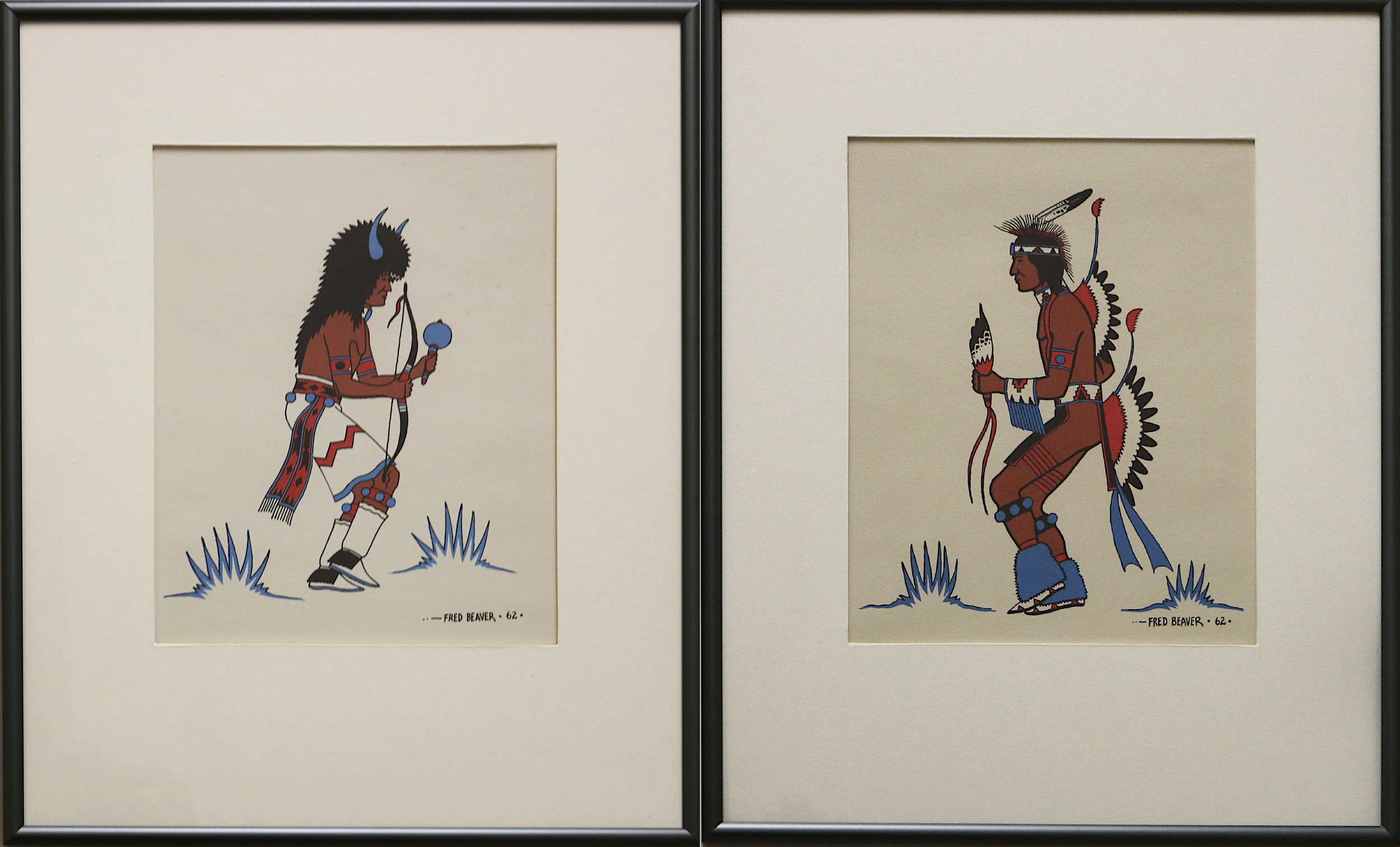 Fred Beaver Vintage Prints Silkscreen