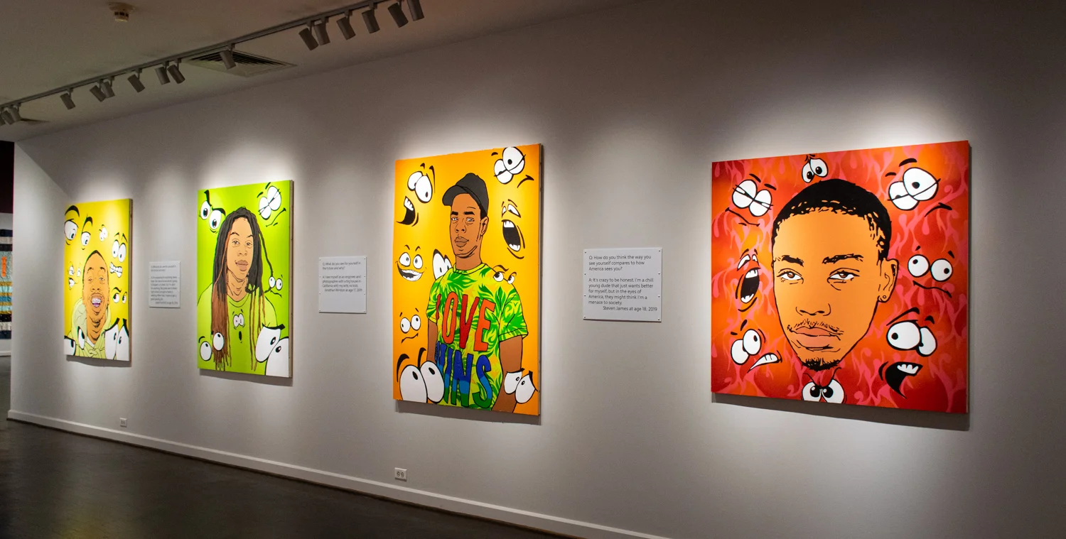 Chrystal Seawood’s “Boys to Black Men: The Seer is the Keeper of His Dreams” opens Thursday, Sept. 12, at The Arts & Science Center.