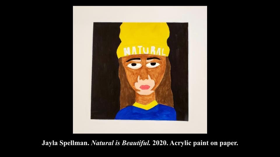 Jayla Spellman. Natural is Beautiful. 2020