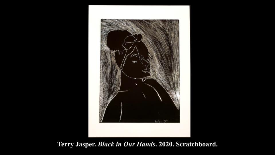 Terry Jasper. Black in Our Hands. 2020