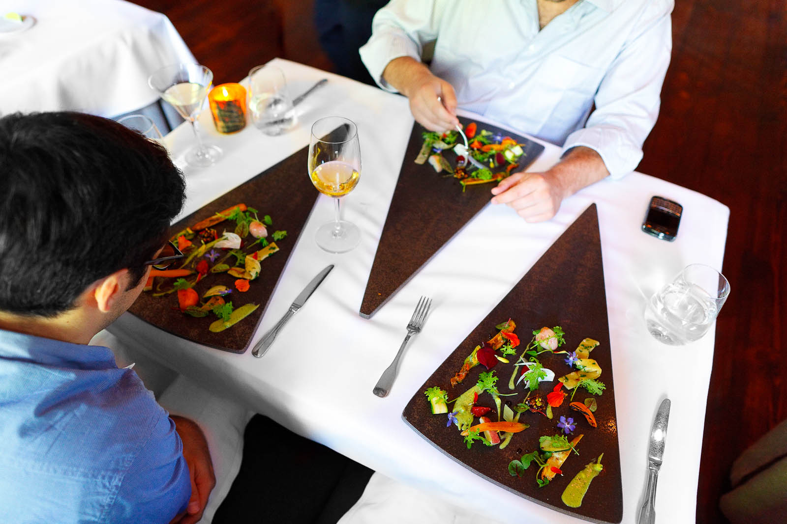 Blue Hill at Stone Barns, New York - Summer fruits and vegetables