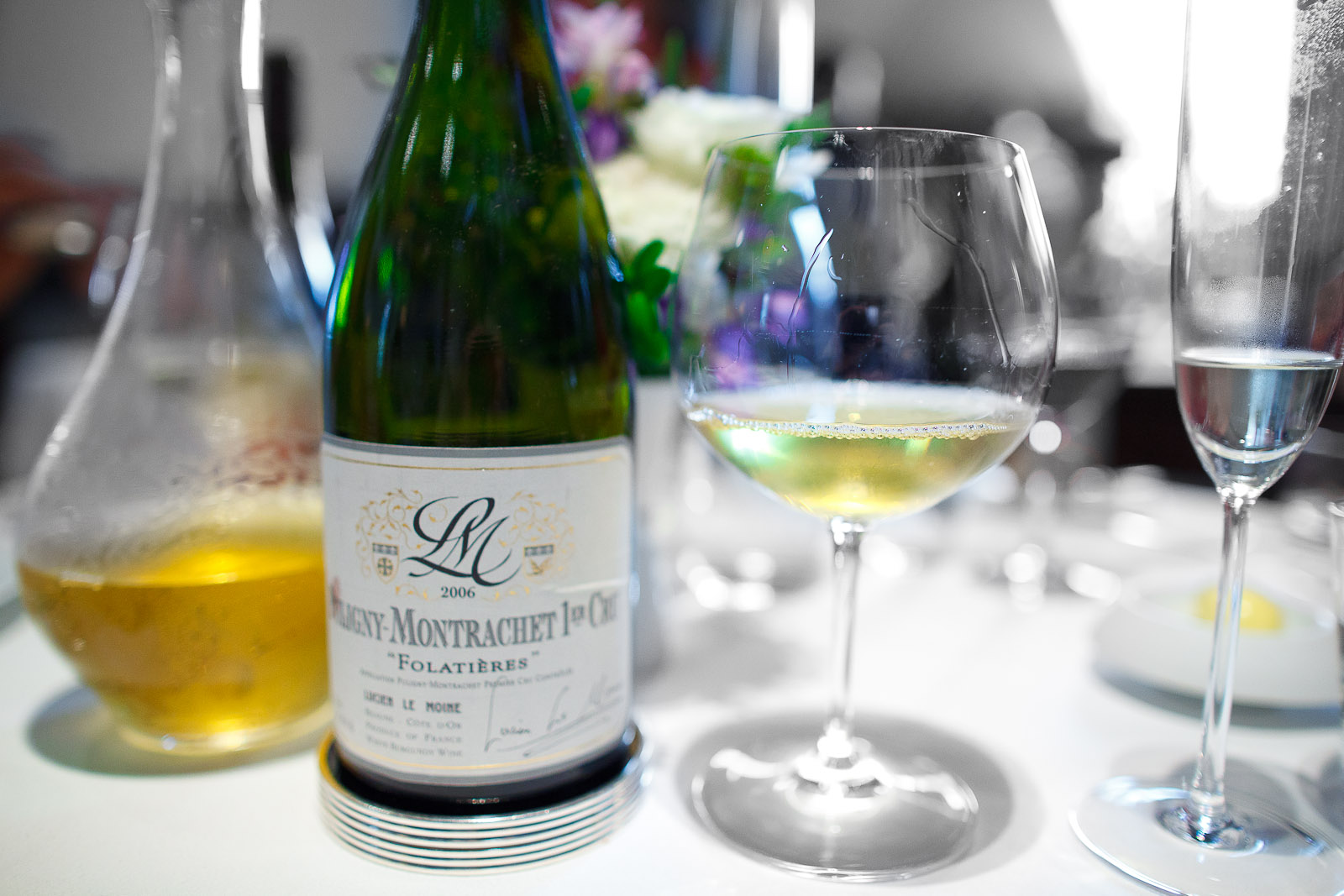Puligny-Montrachet 1er Cru Les Folatières 2006, Lucien Le Moine