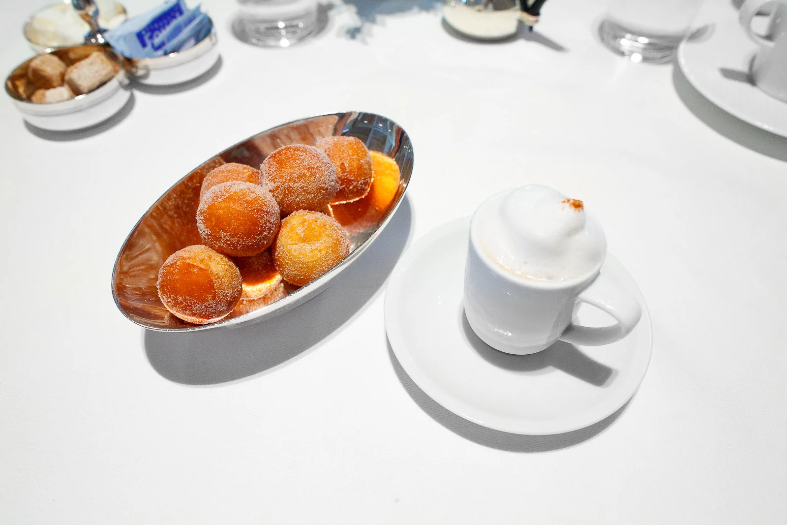 11th Course - Coffee and doughnuts