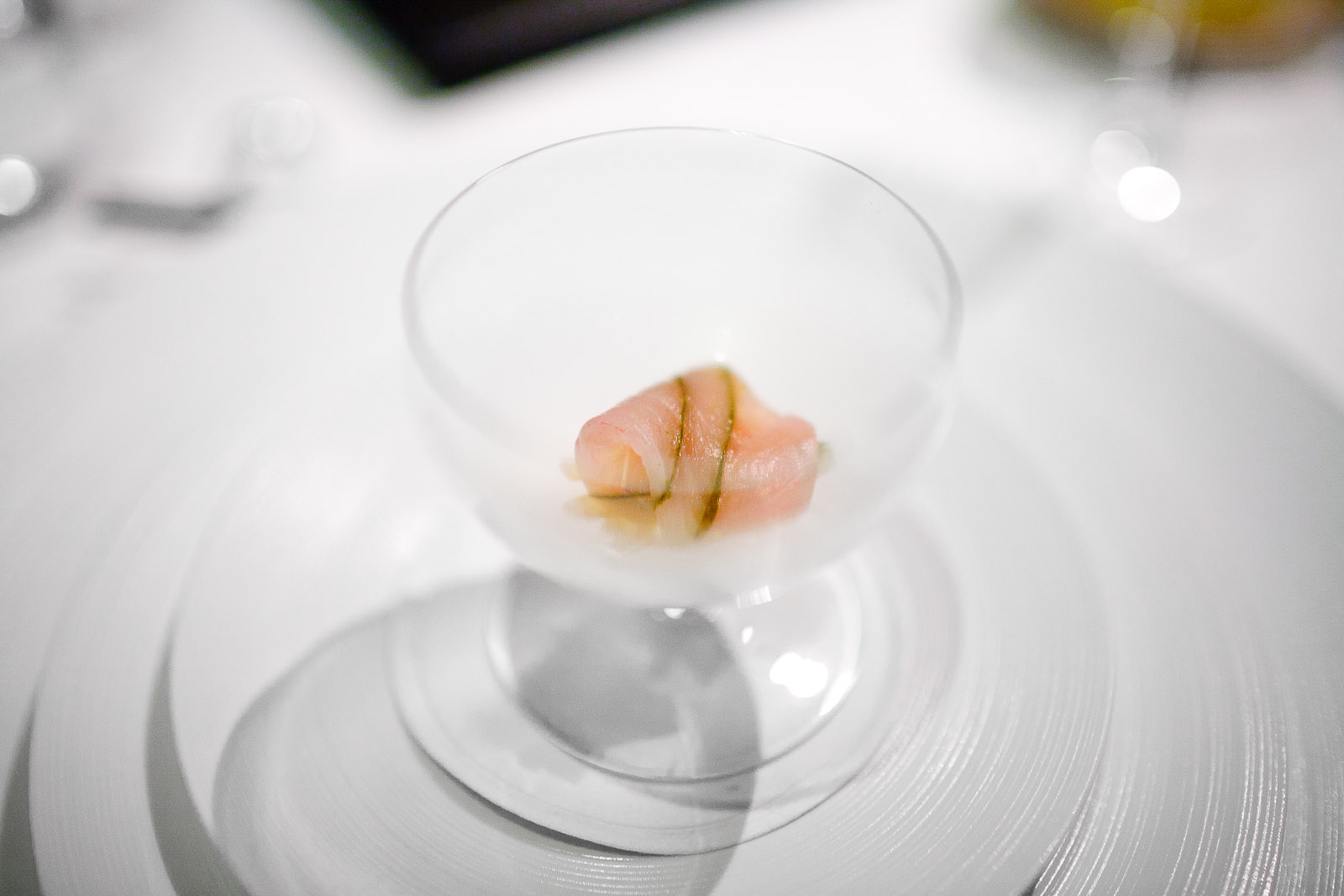 3rd Course- Sashimi of pacific kahala
