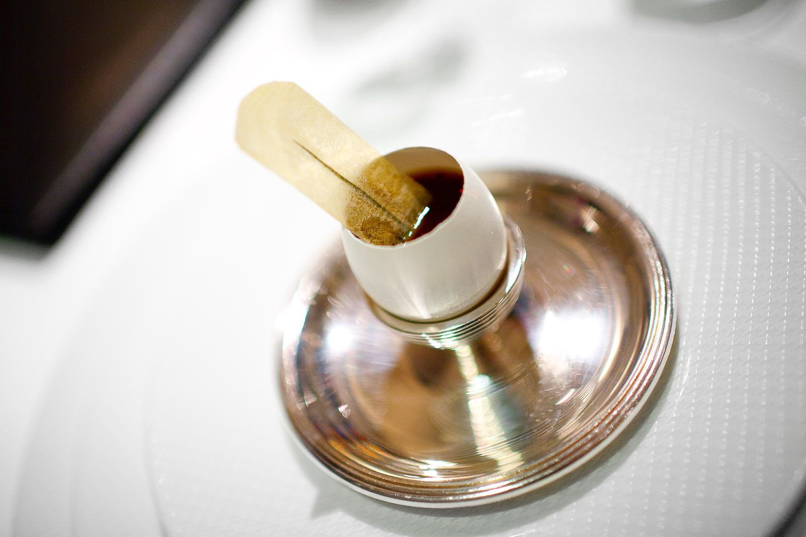 4th Course- White truffle custard