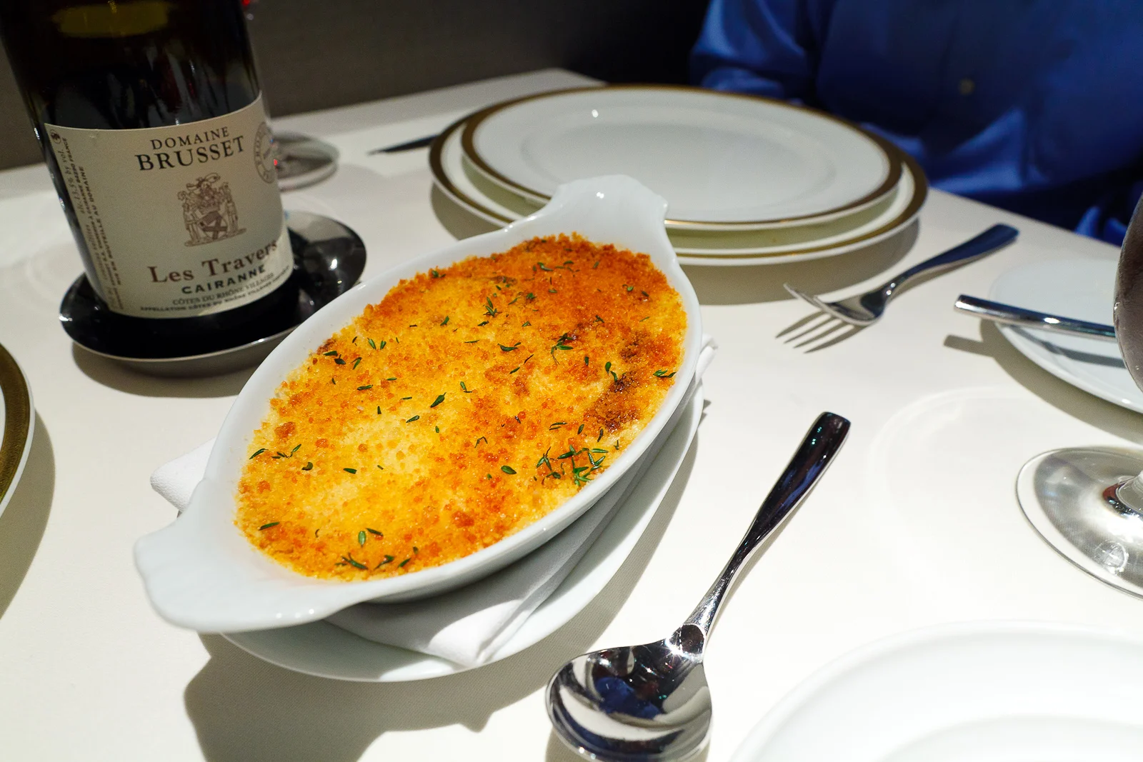 5th Course Gratin de Pommes de Terre à la Dauphinoise