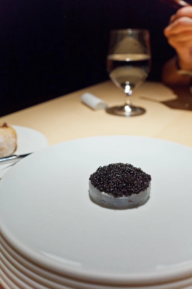 L2O, Chicago - Fluke, shiso, caviar