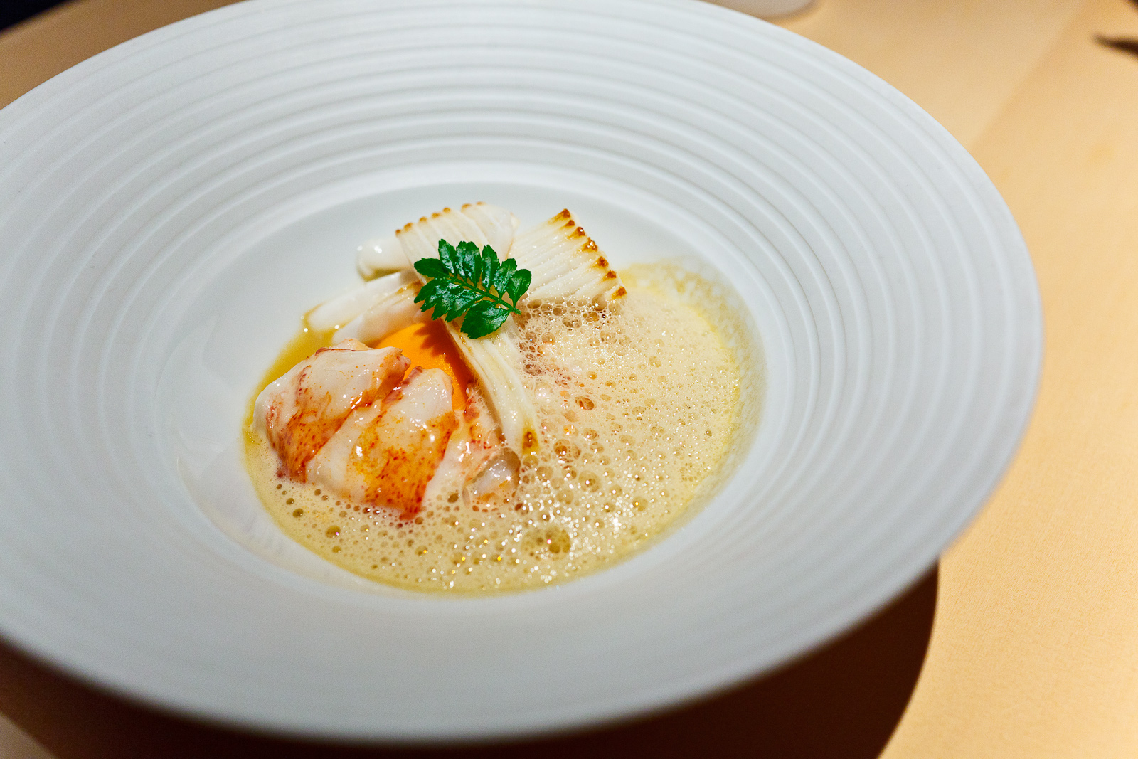 L2O, Chicago - Lobster, foie gras, surume ika