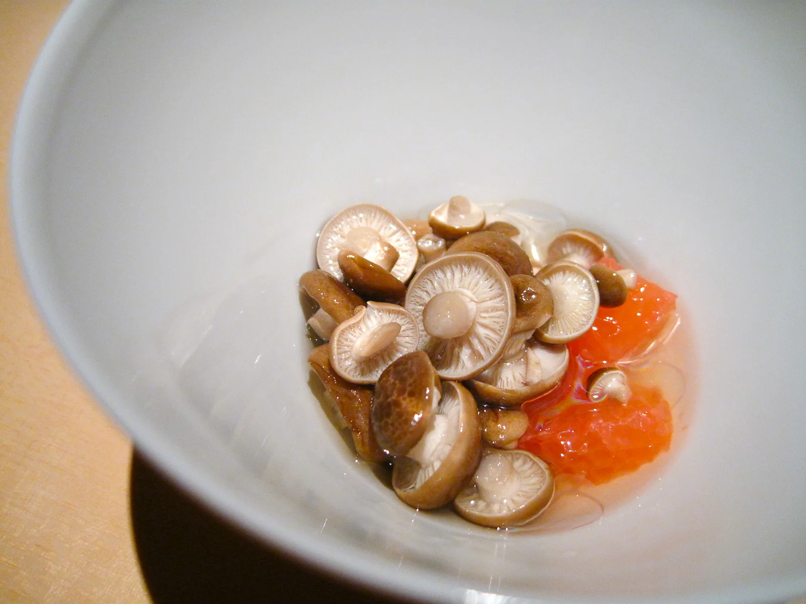 L2O, Chicago - Pickled honshimeji, grapefruit