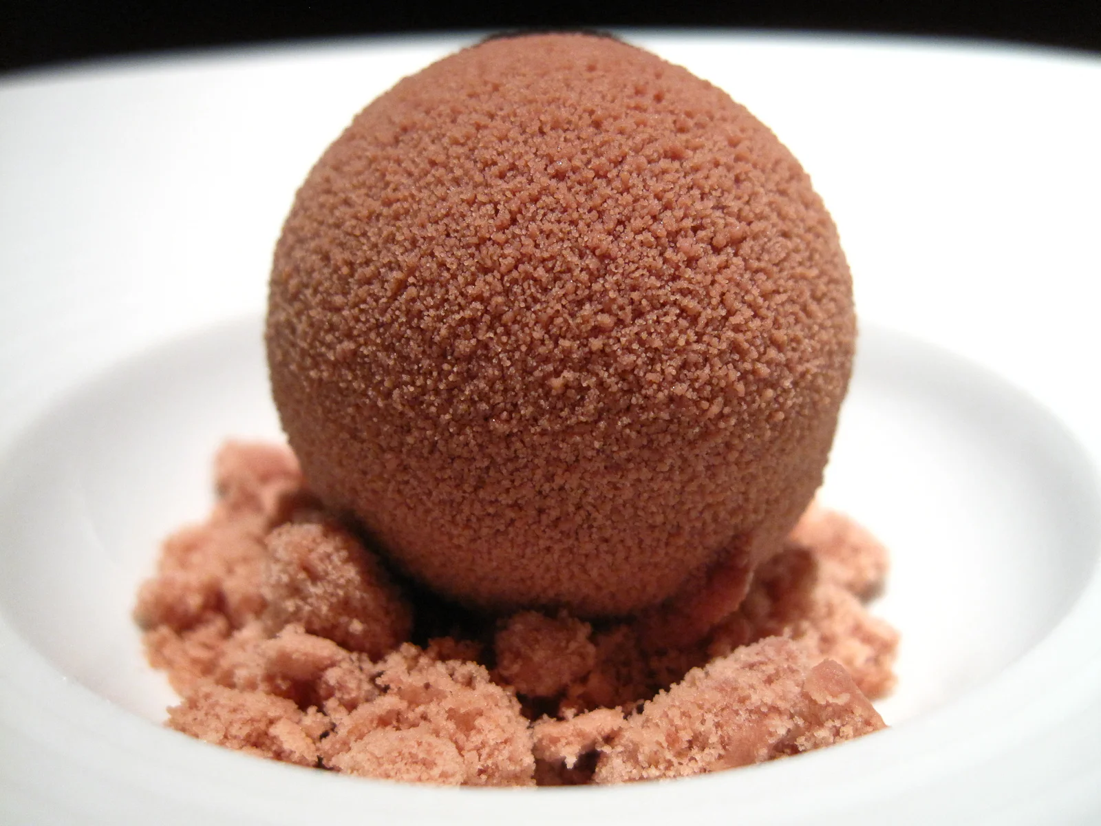 L2O, Chicago - Caramel, manjari, espresso snow