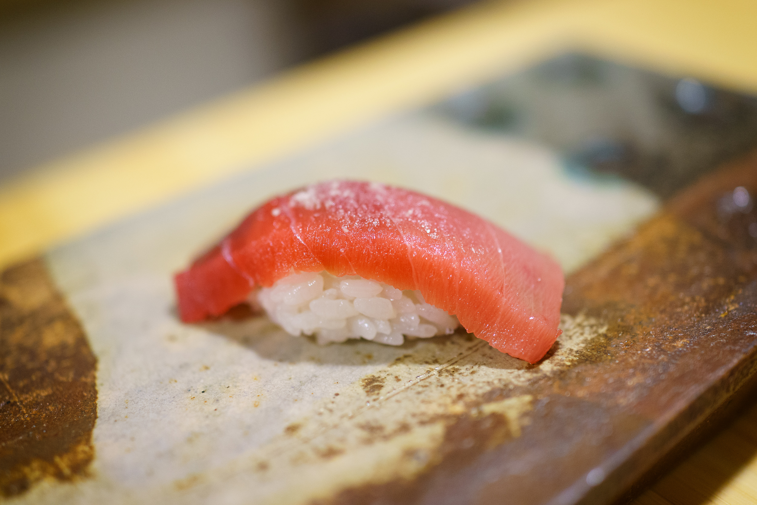 5th Course: Medium fatty tuna