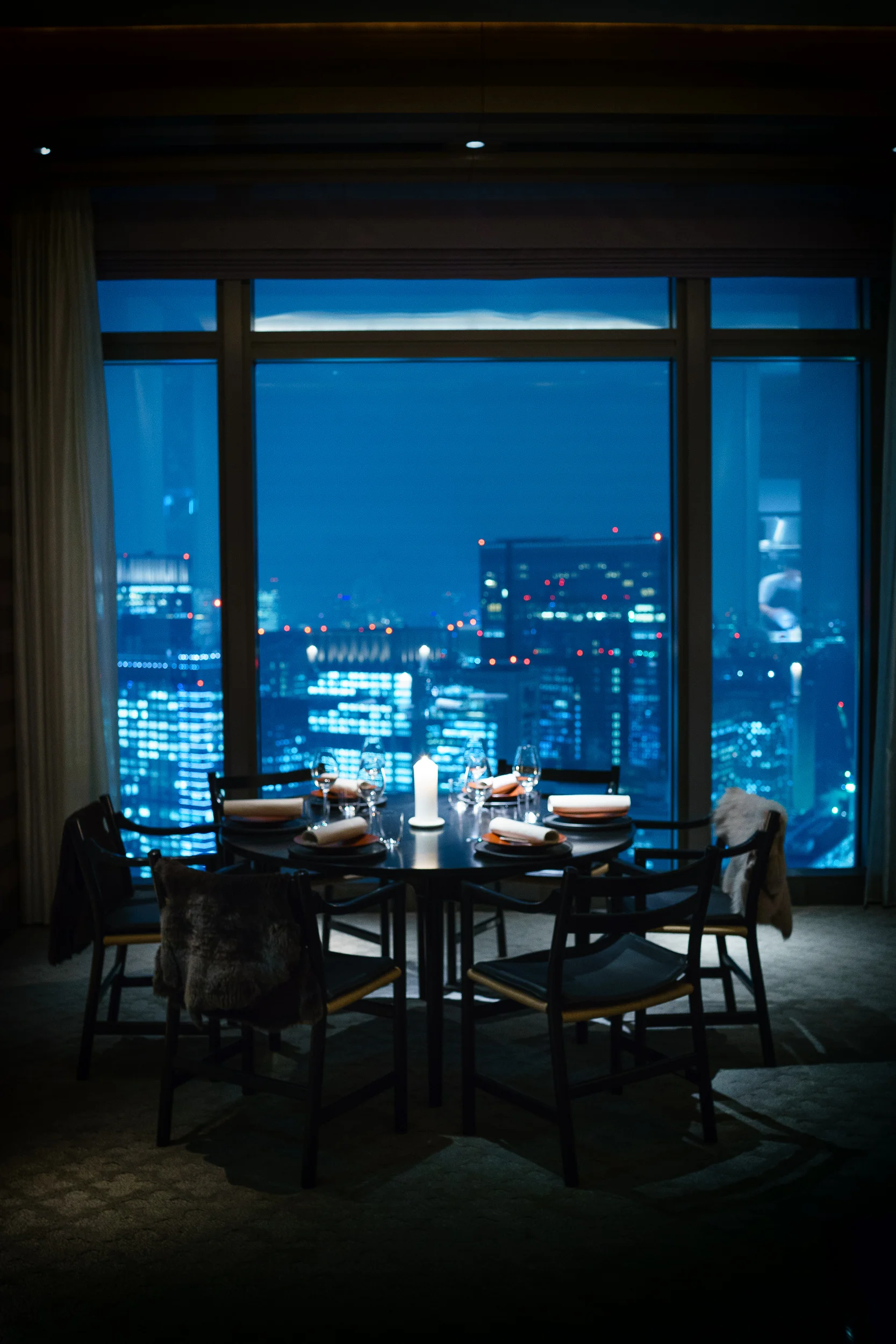 The scene for Noma, Tokyo at the Mandarin Oriental