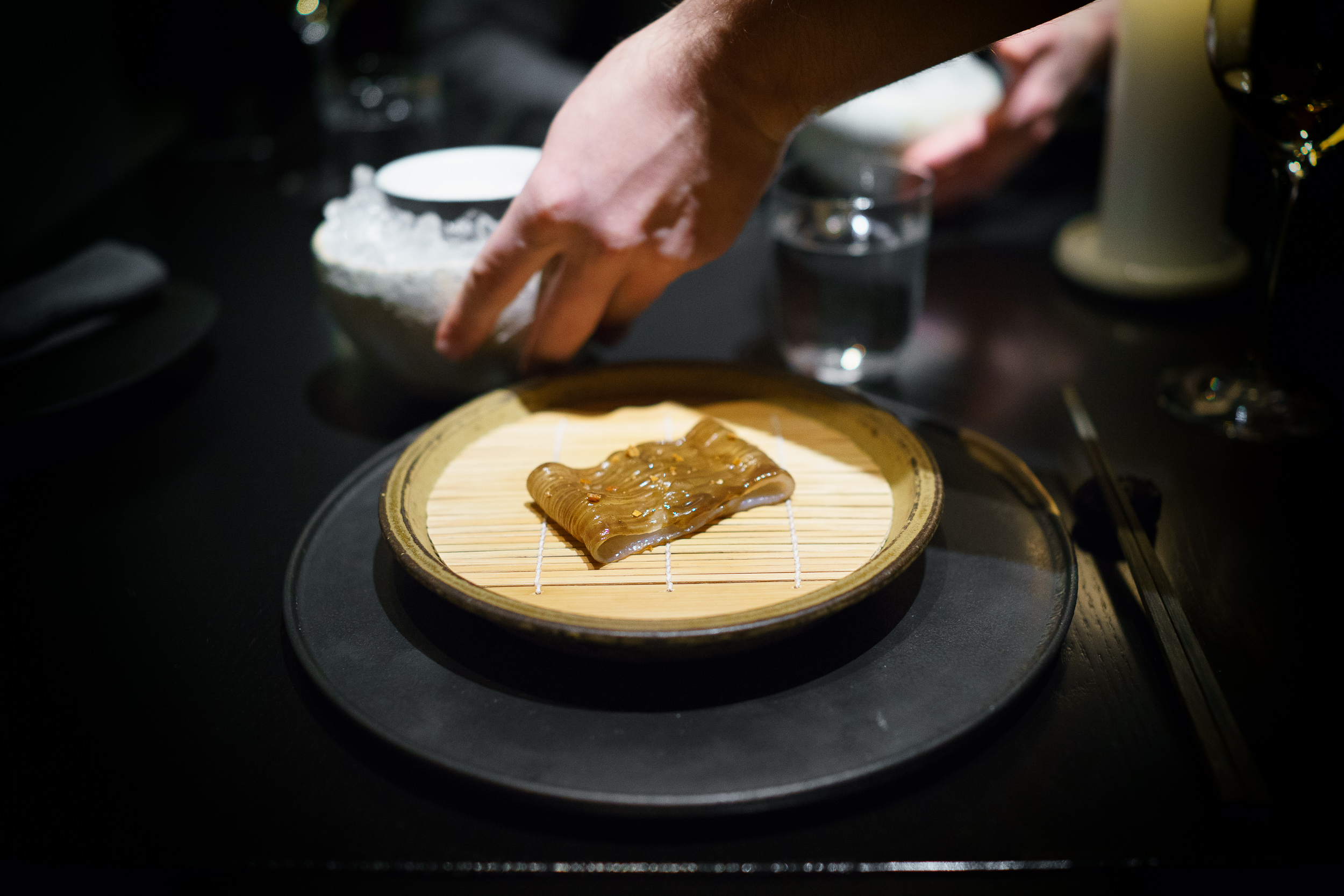 5th Course: Koika cuttlefish "soba"